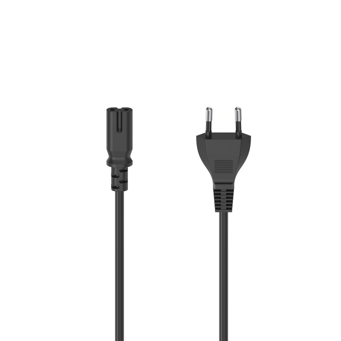 Cable de alimentación Hama C7 (8) Euro 1.5 m, negro