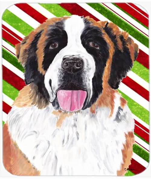 212 Main Saint Bernard Alfombrilla/Salvamanteles Navideño