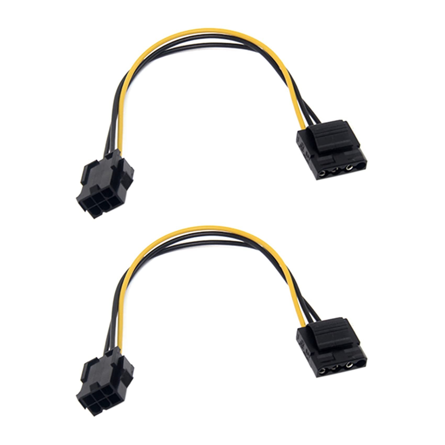 Ruitutedianzi Adaptador Molex a PCIe 6P (20 pzas)