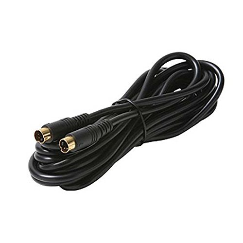 Cable S-Video (SVHS) 6 ft, 4 pines, chapado 24K