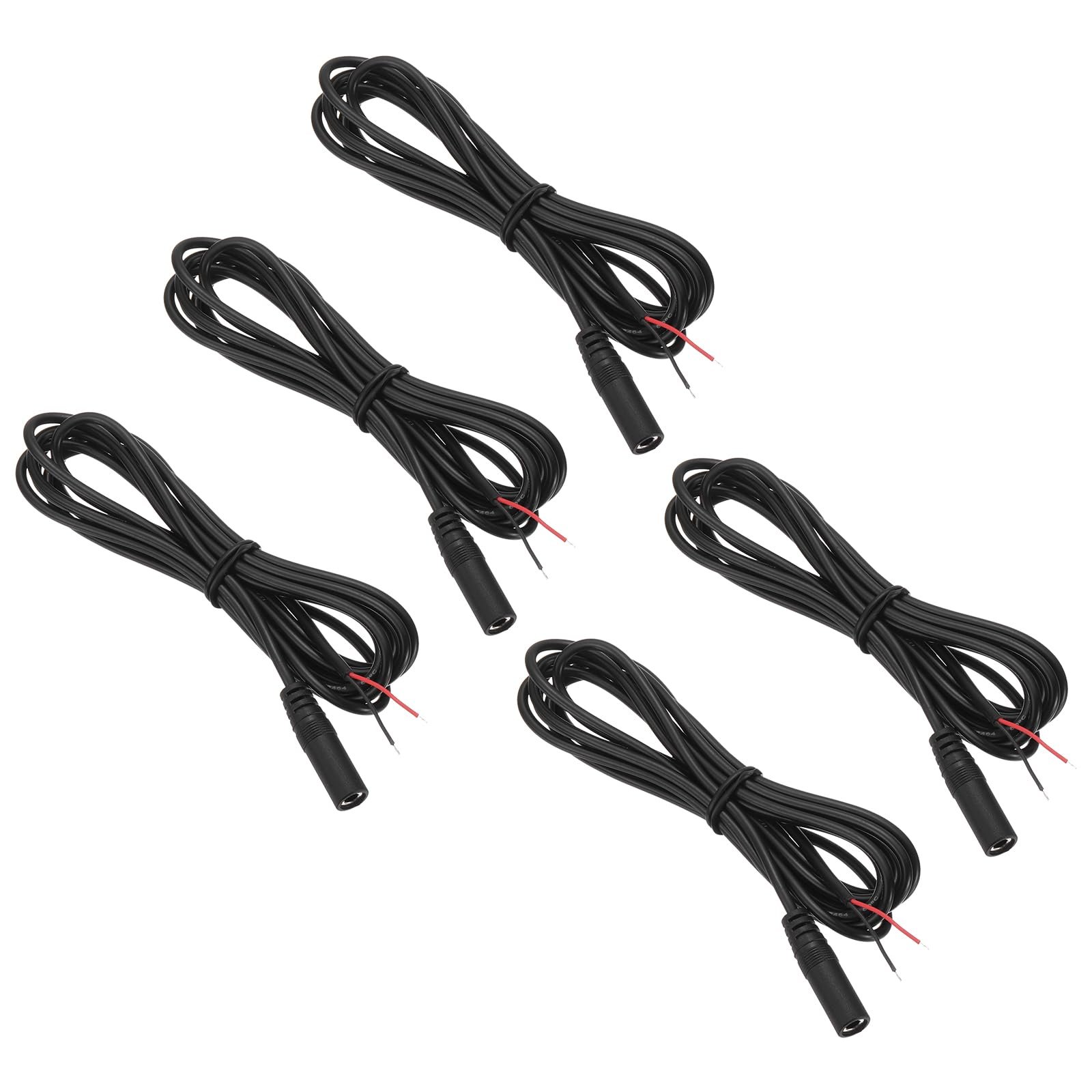 MECCANIXITY Jack hembra 3.5 mm a cable abierto 2 m (5 pzas)