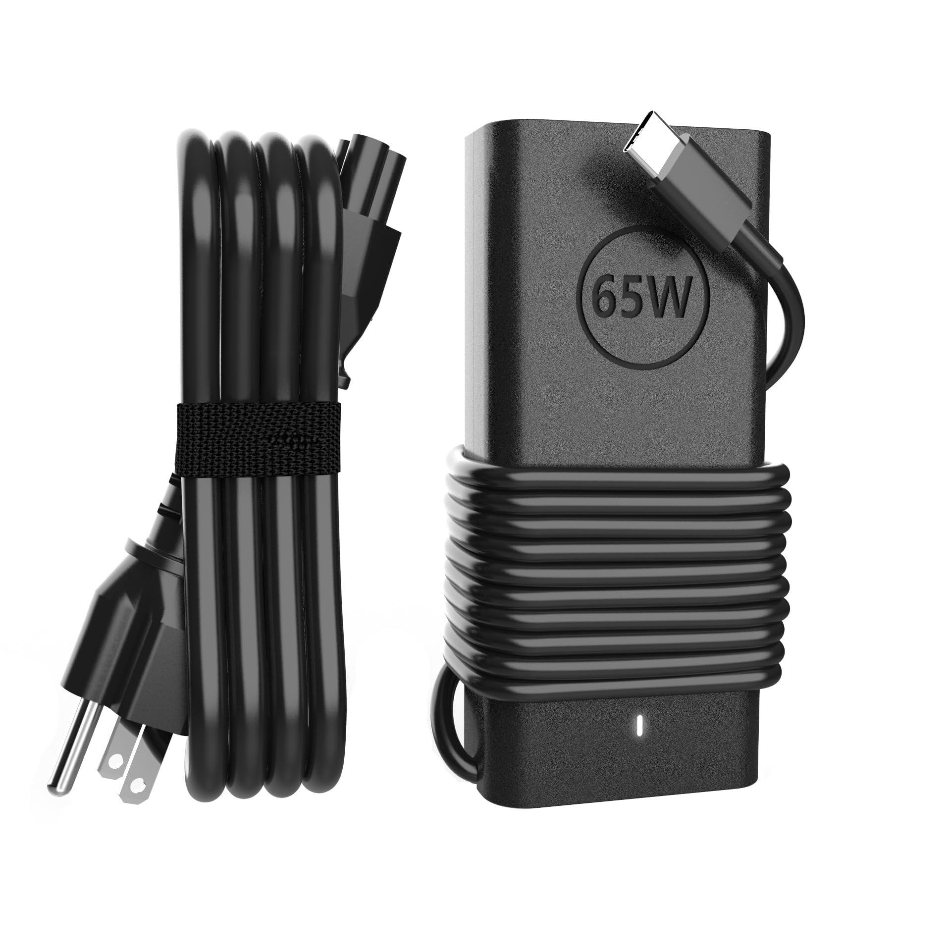 Cargador USB-C 65W para laptops Dell y Chromebook