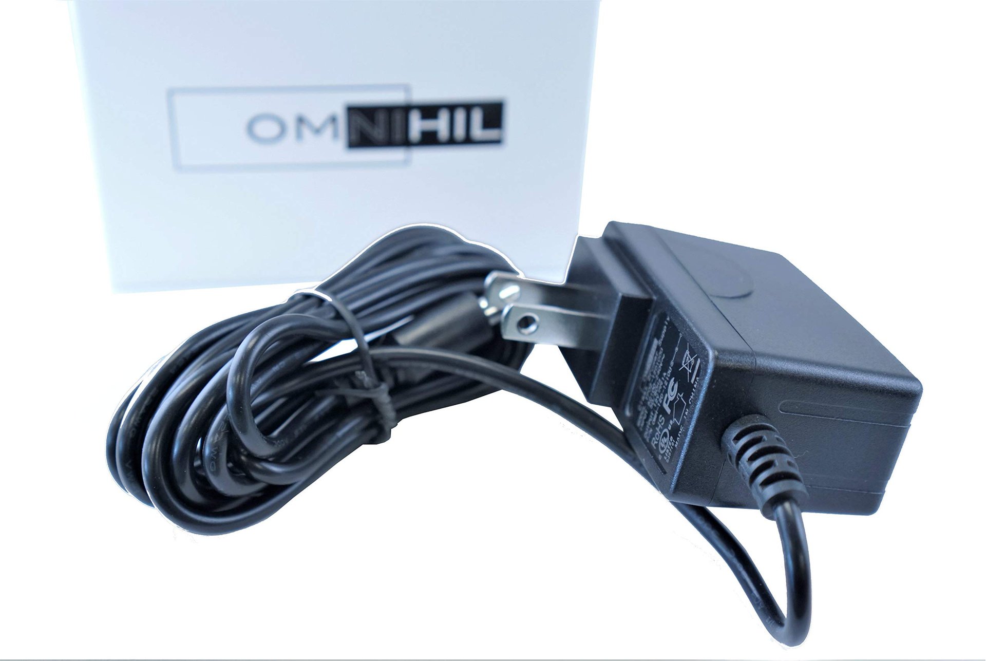 OMNIHIL Adaptador AC/DC UL 8 ft para NordicTrack SL 728