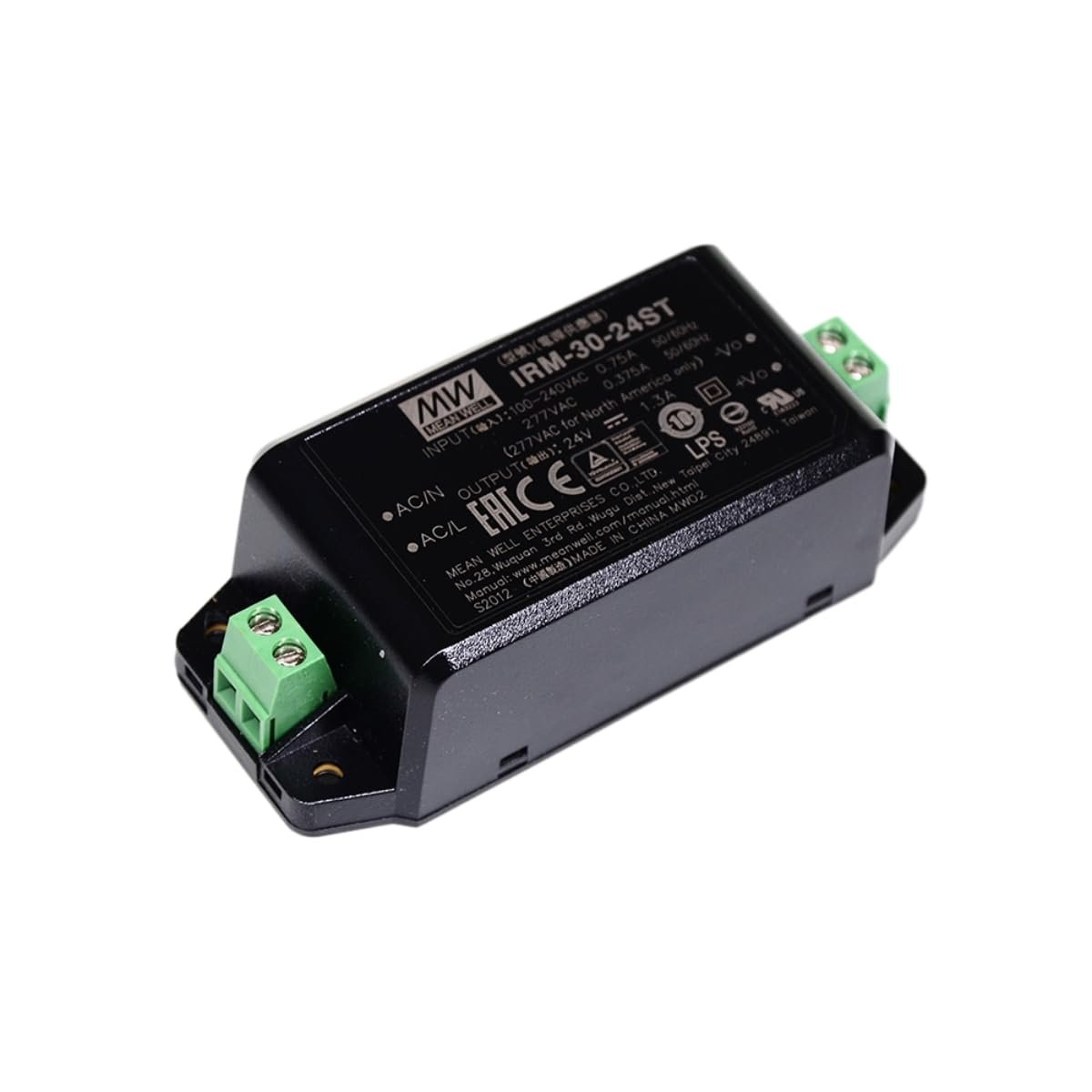 Mean Well IRM-30-15ST 30W 15V 1.3A Fuente AC-DC