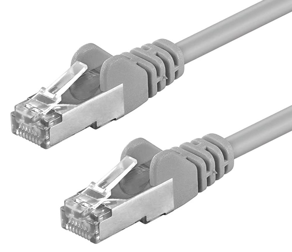 goobay 50126 Cable CAT5e F/UTP 0.5 m - Gris