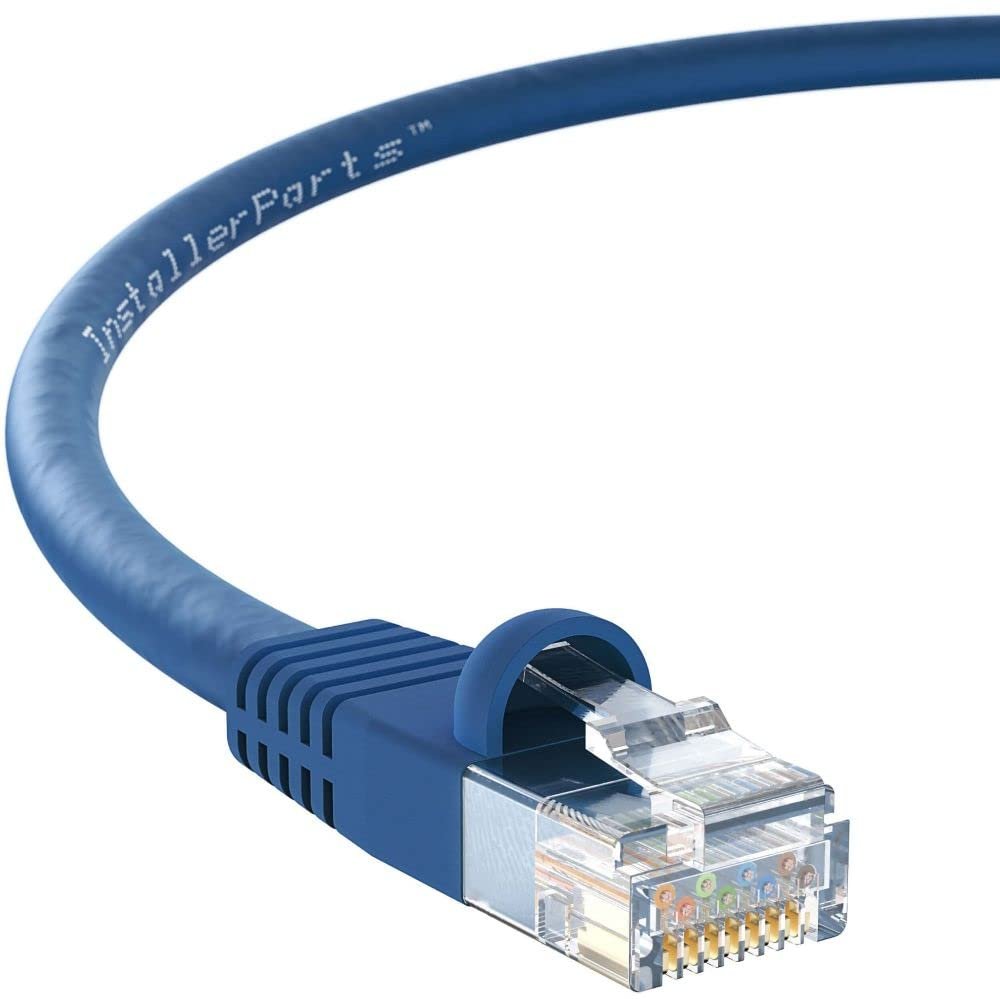 InstallerParts Cable Cat6 UTP 1.5 ft Azul — Paquete de 10