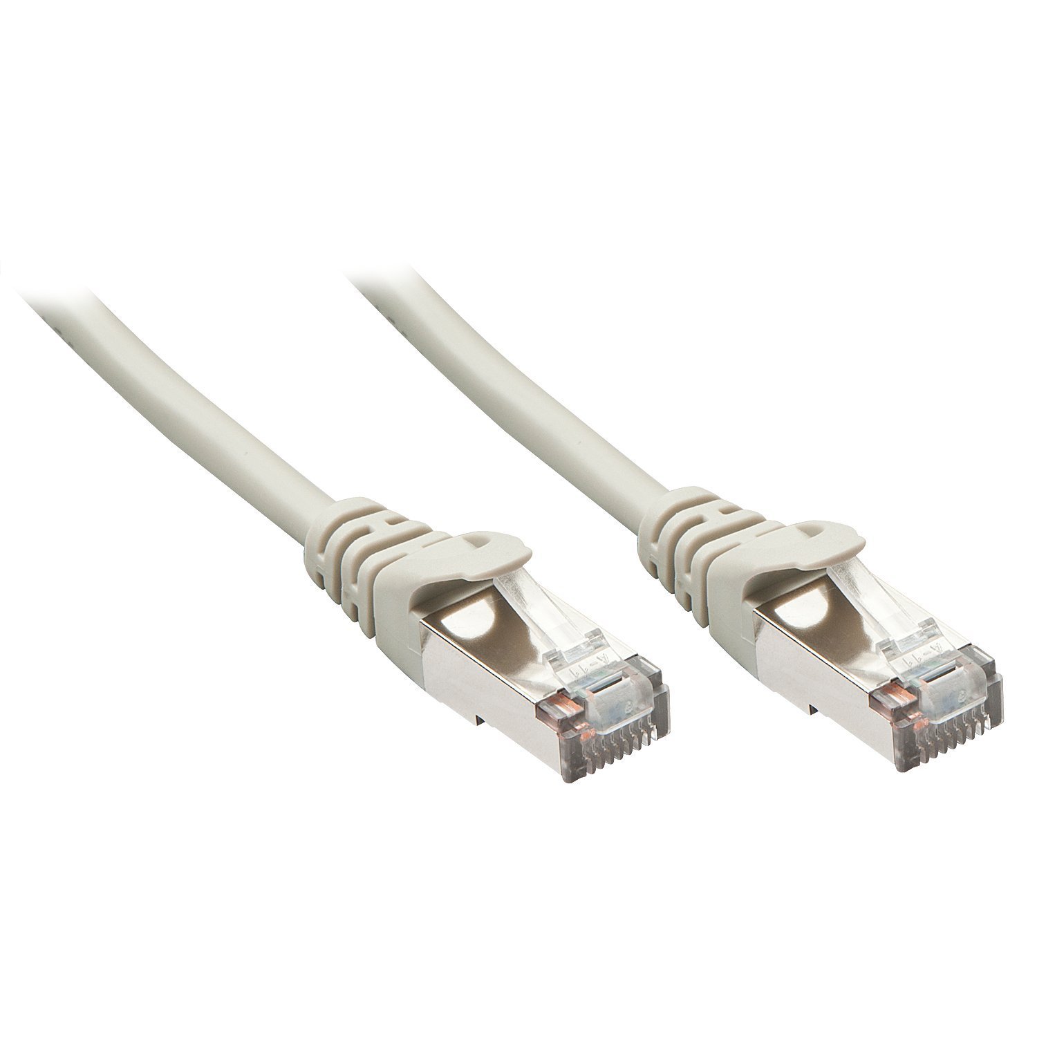 LINDY 48342 Cable de red Cat5e F/UTP 1 m Gris