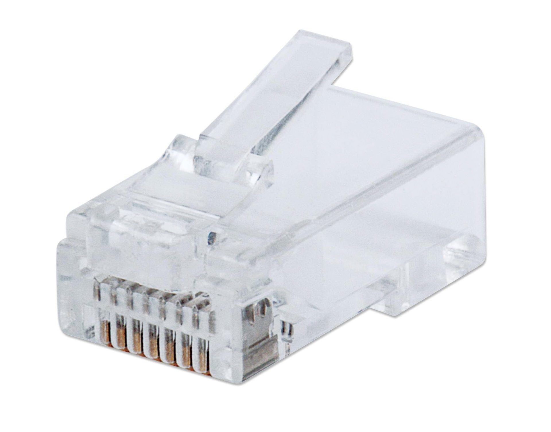 Intellinet 100 piezas CAT6 RJ45 8P8C, contactos oro 22-23 AWG