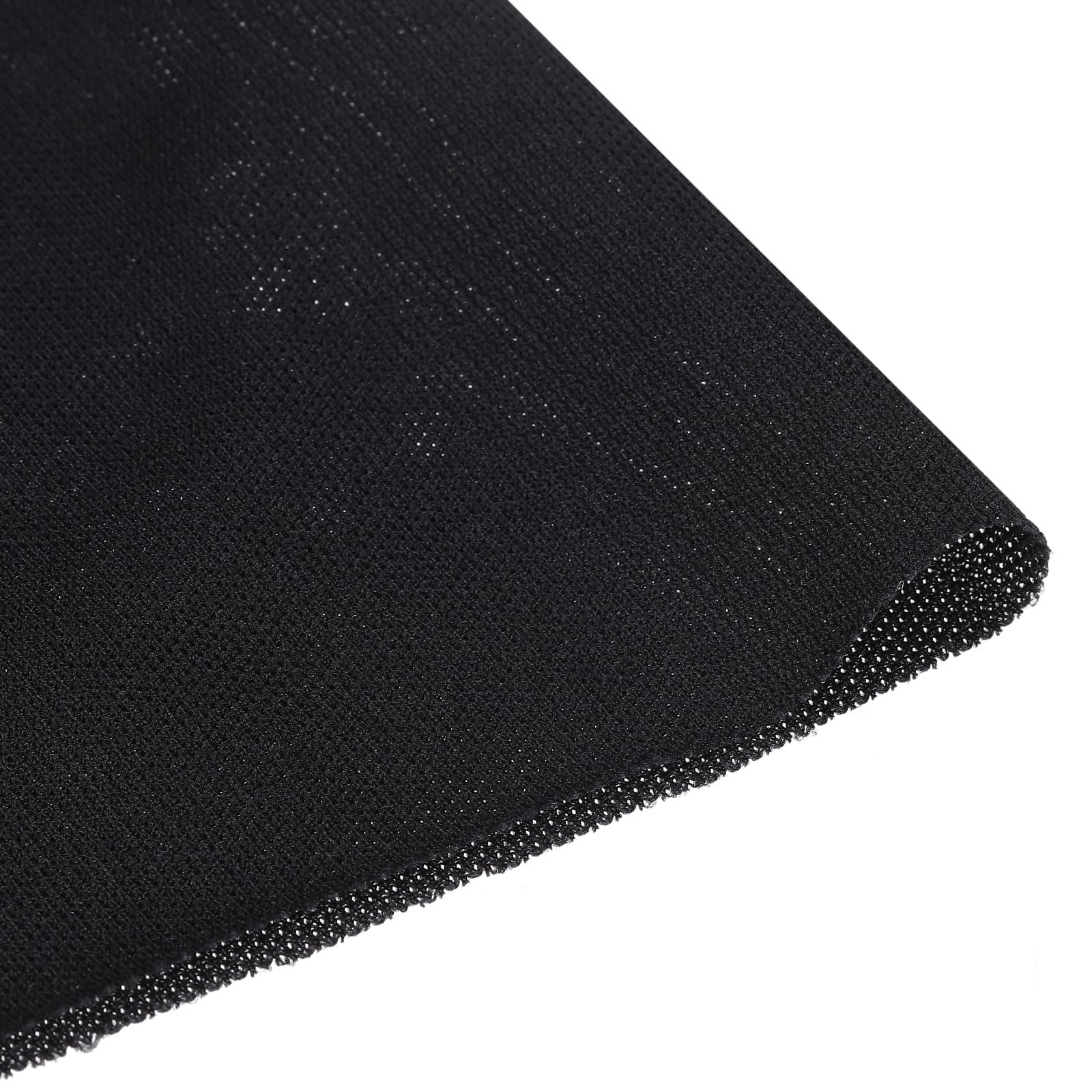 uxcell Tela para parrilla de bocina negra 100x150 cm