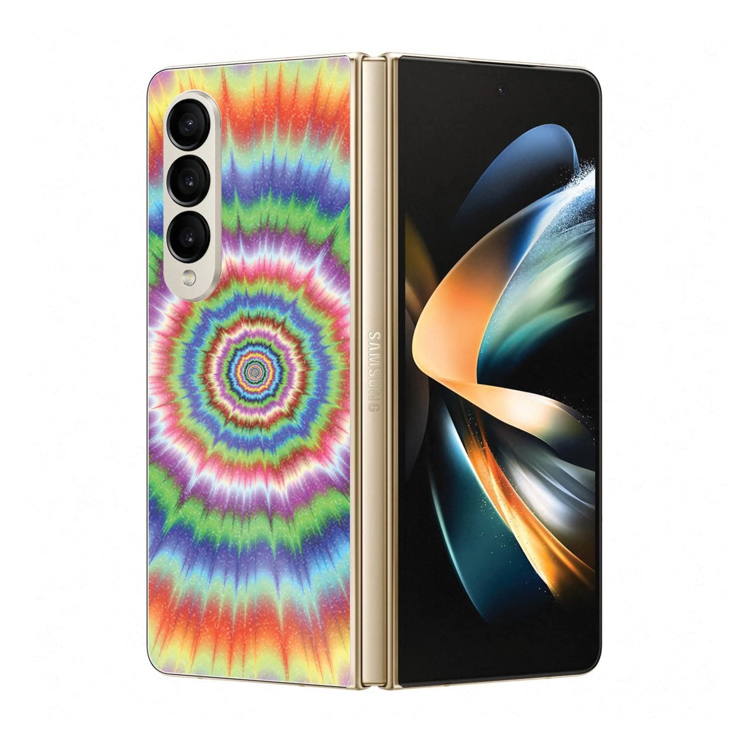 MightySkins Skin brillante con glitter para Galaxy Z Fold 4