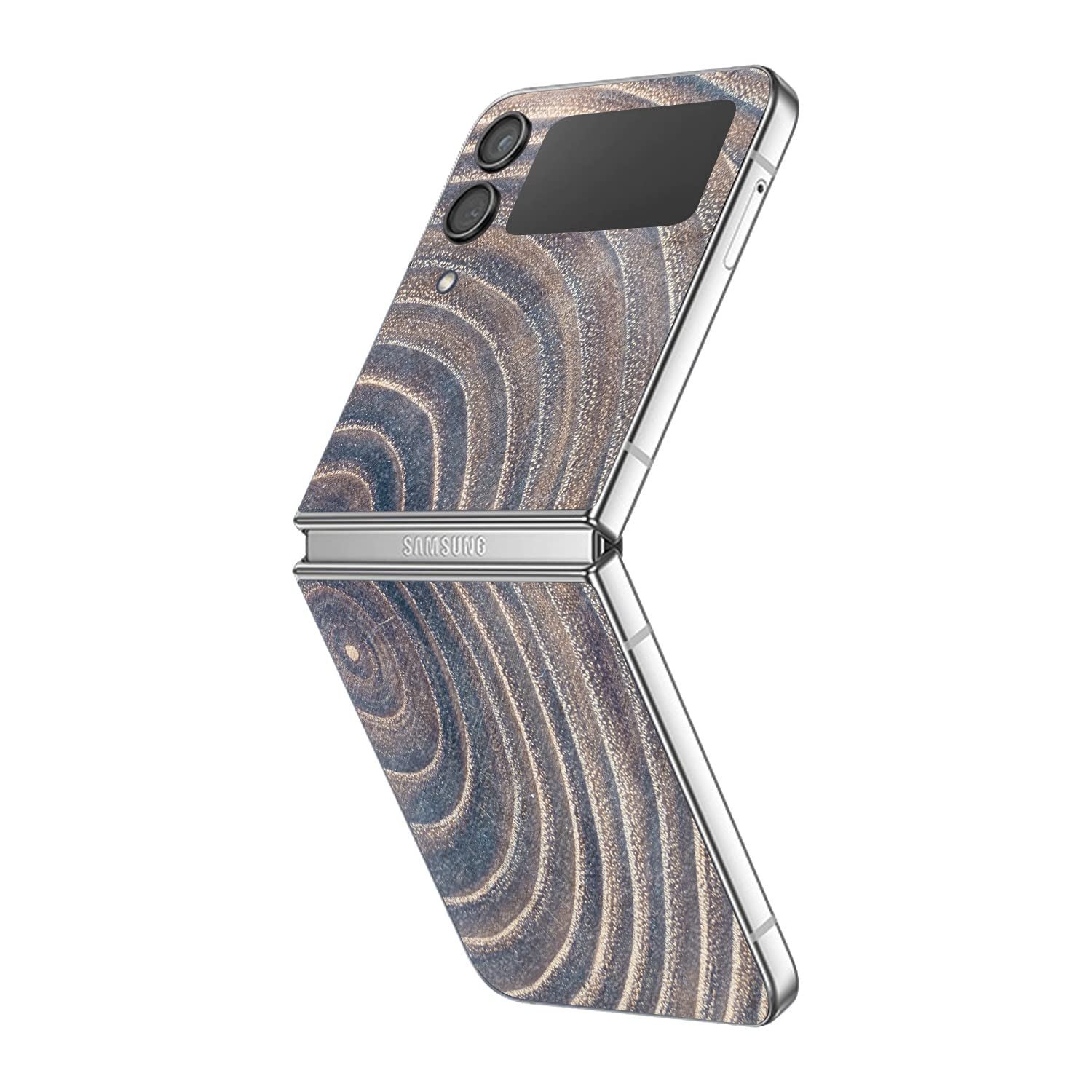 MightySkins Skin brillante con glitter para Galaxy Z Flip 4