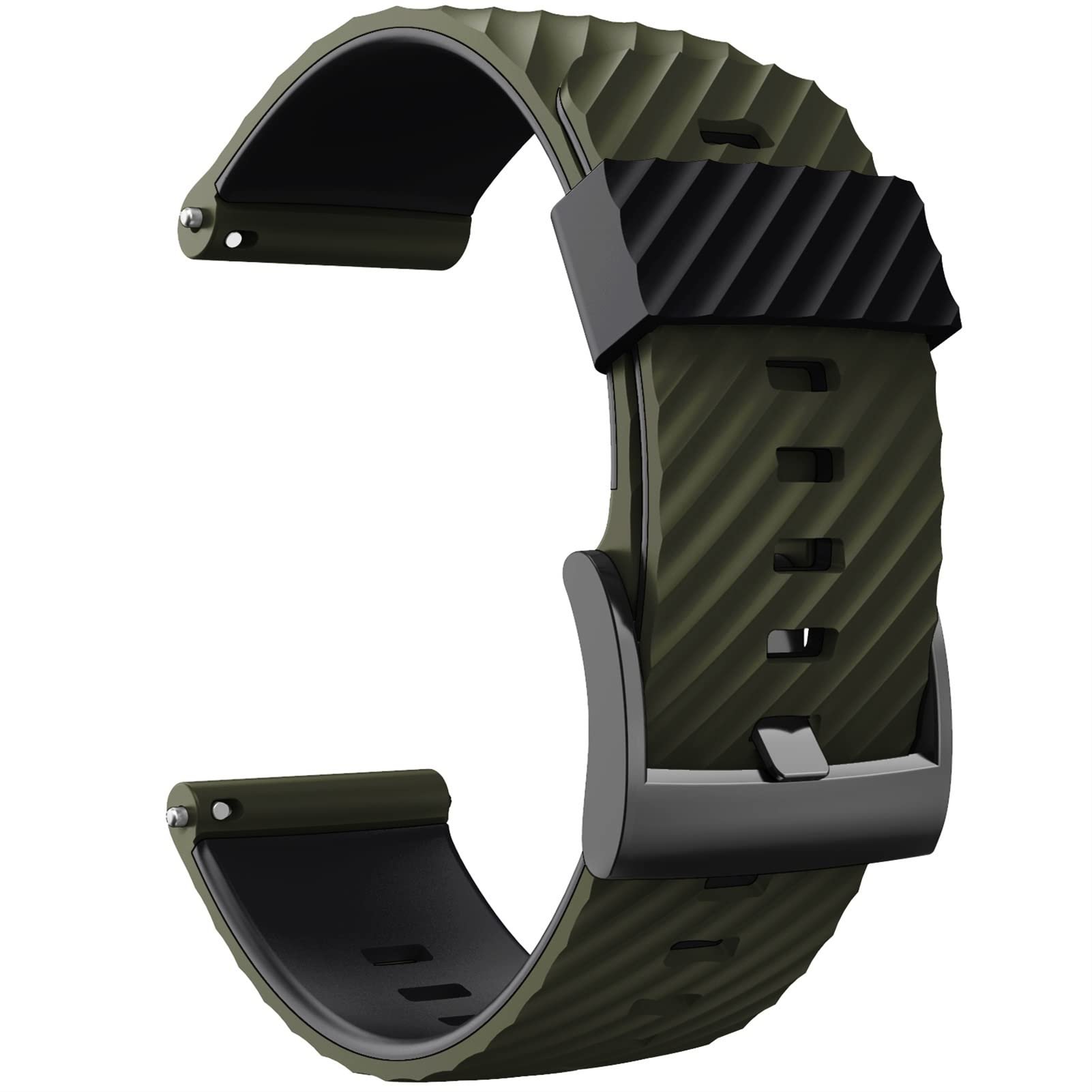 COOVS Correa de silicona 24mm para Suunto