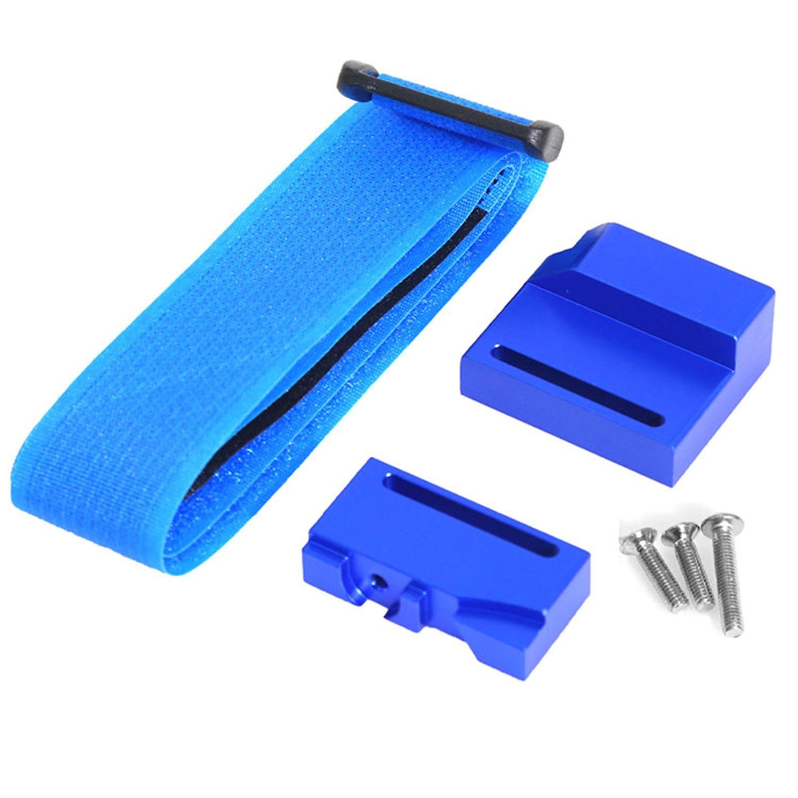 Soporte de batería de aluminio para TRAXXAS 1/10 Raptor R