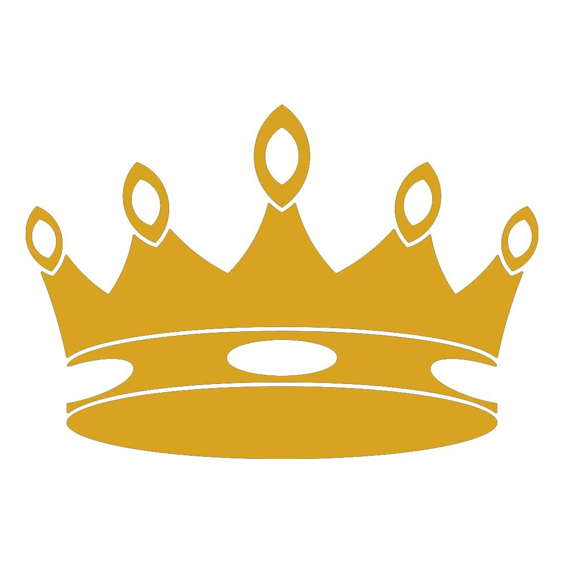 NBFU Crown Princess King Crown 3 - Dorado Metálico (Set 2)