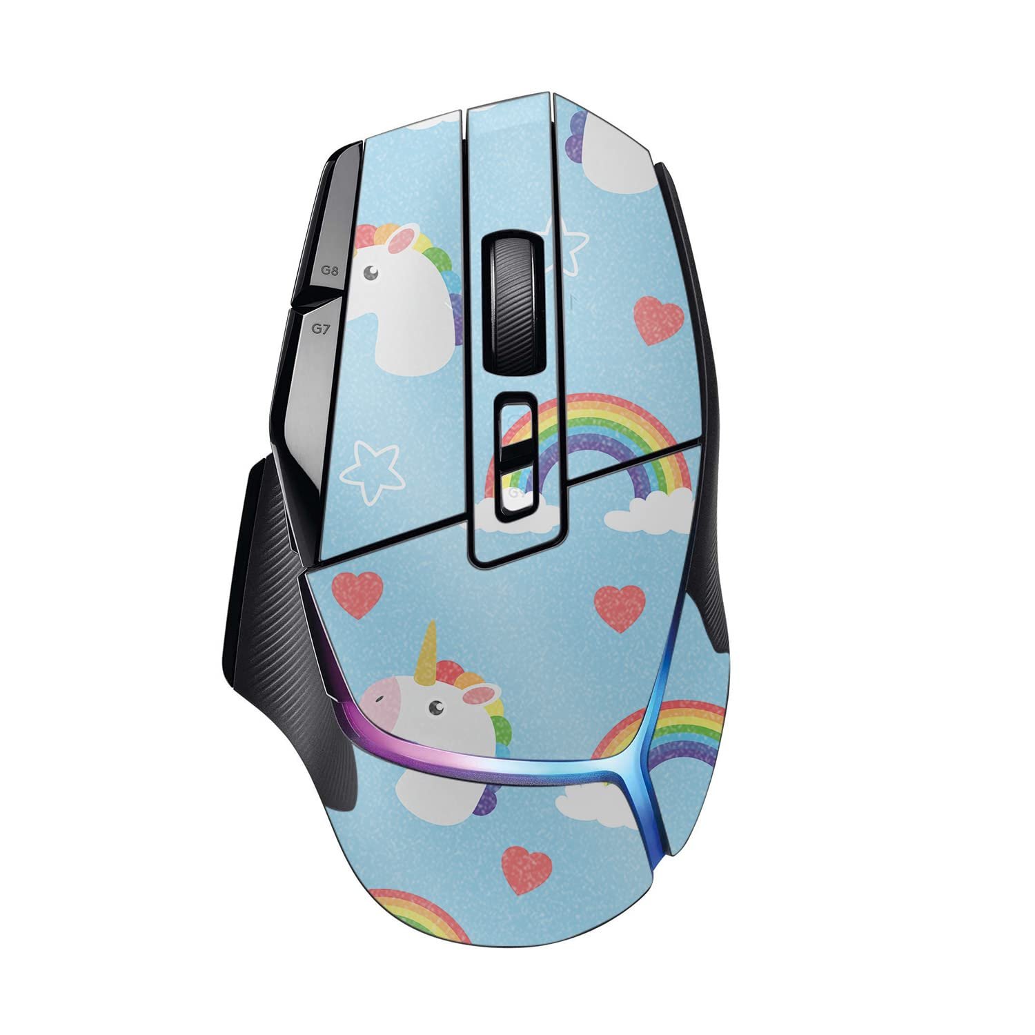 MightySkins Skin Glitter brillante para Logitech G502 X Plus