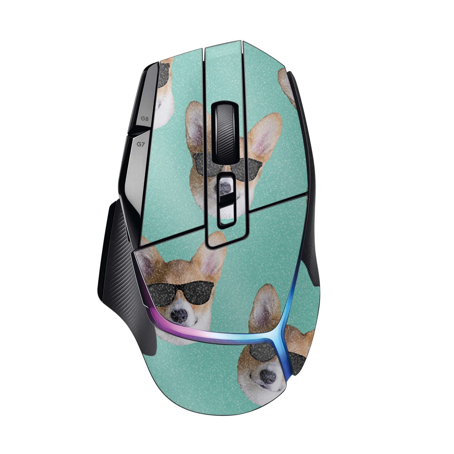 MightySkins Skin Glitter Brillante para Logitech G502 X Plus