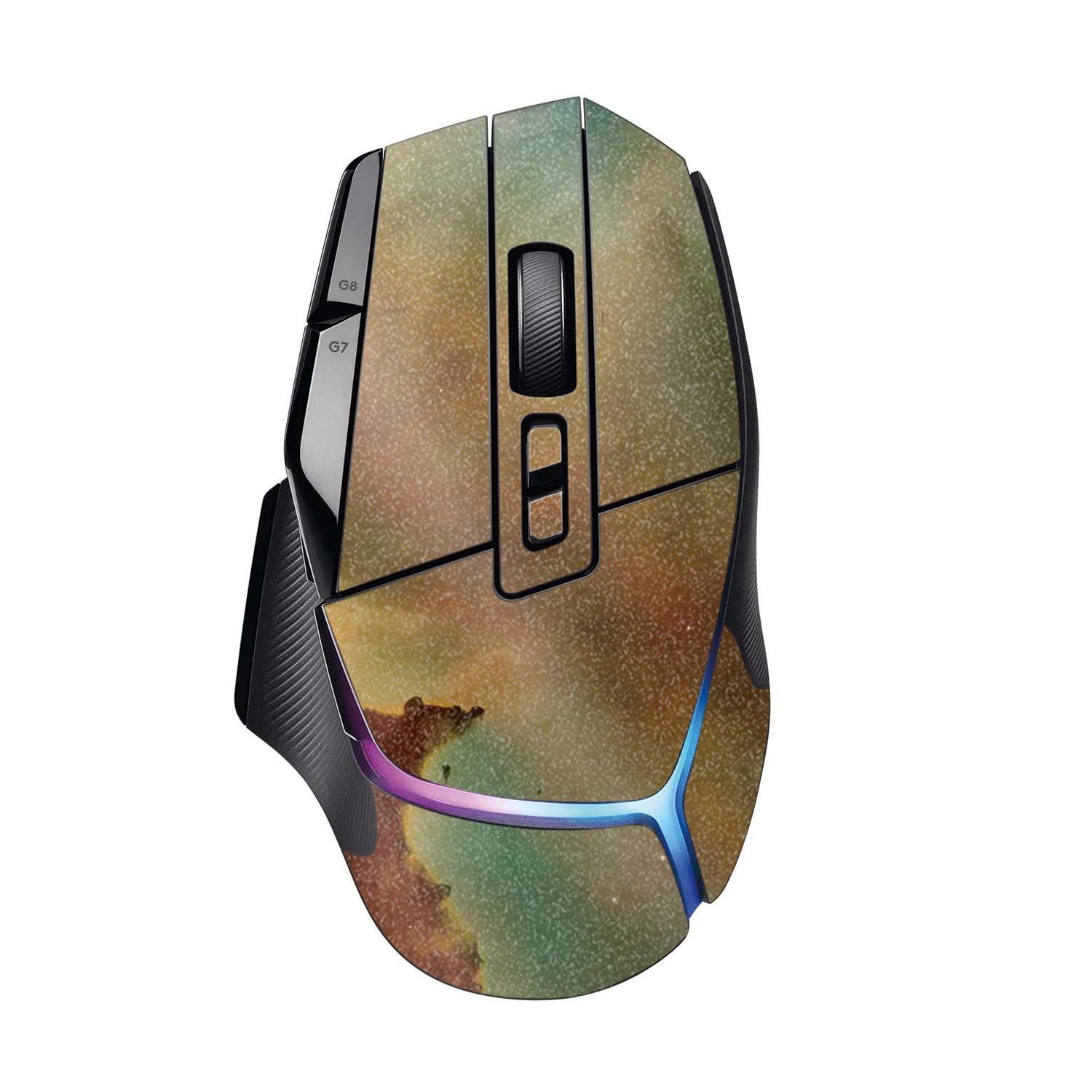 MightySkins Skin Glossy Glitter para Logitech G502 X Plus
