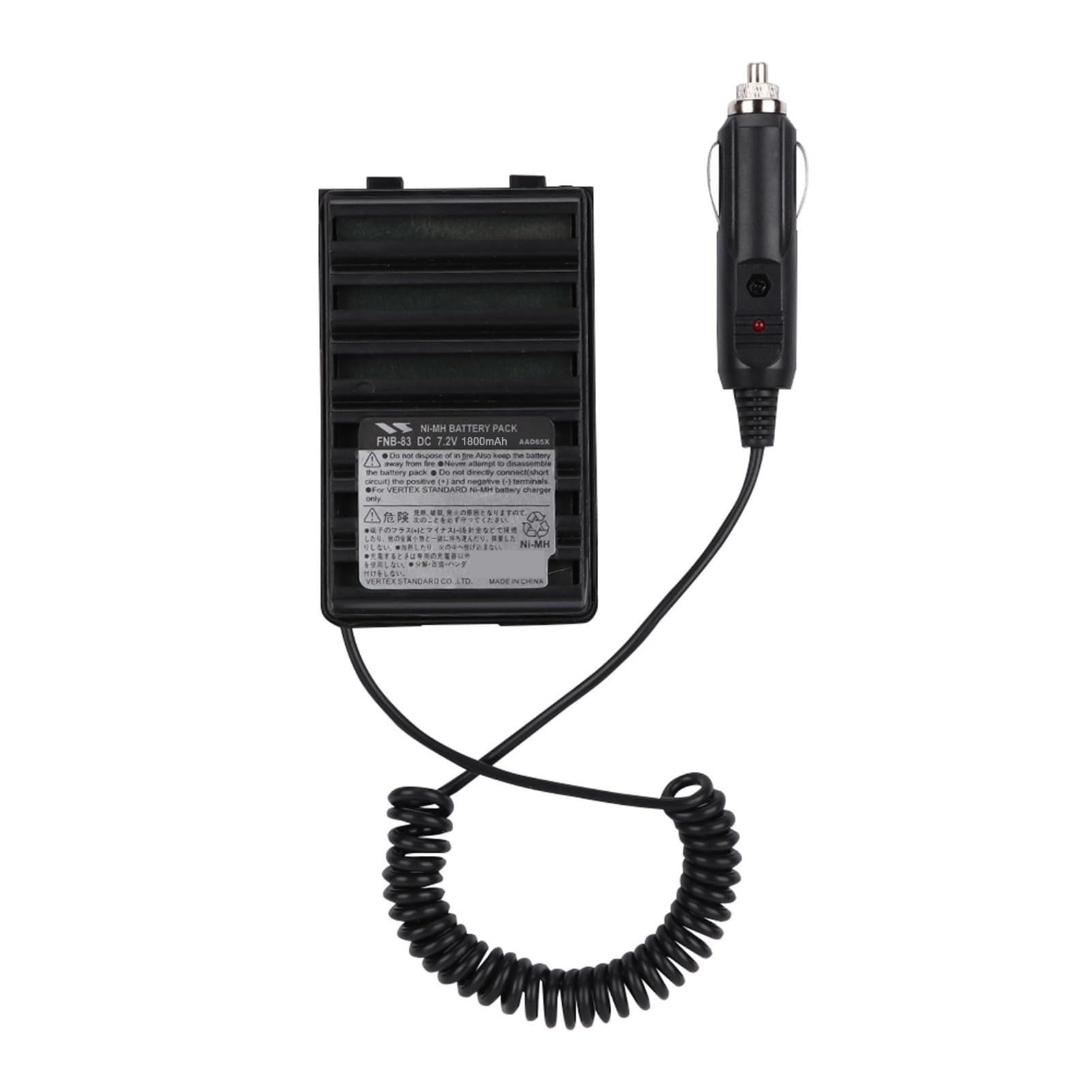 Eliminador de batería 12V para radios Yaesu/Vertex