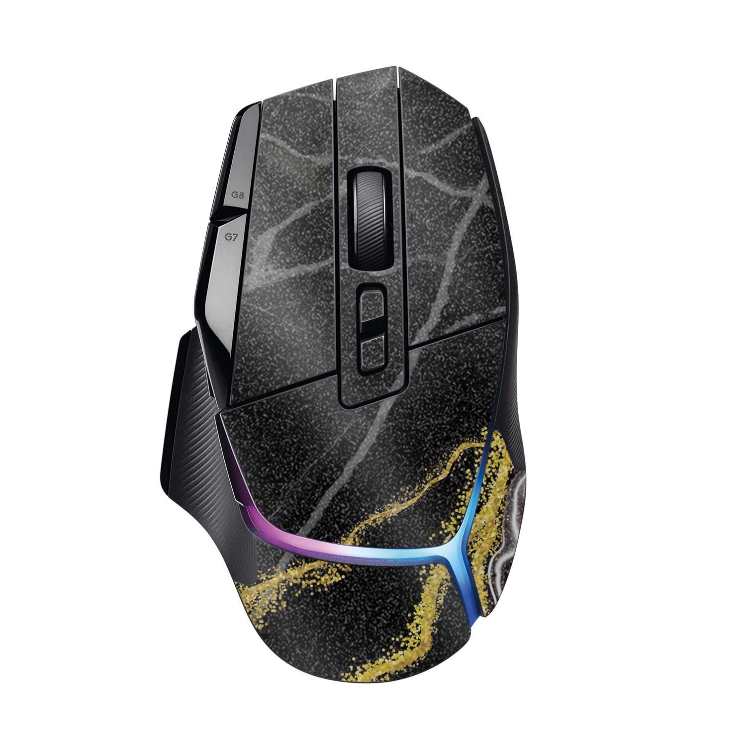 MightySkins Glitter Brillante para Logitech G502 X Plus