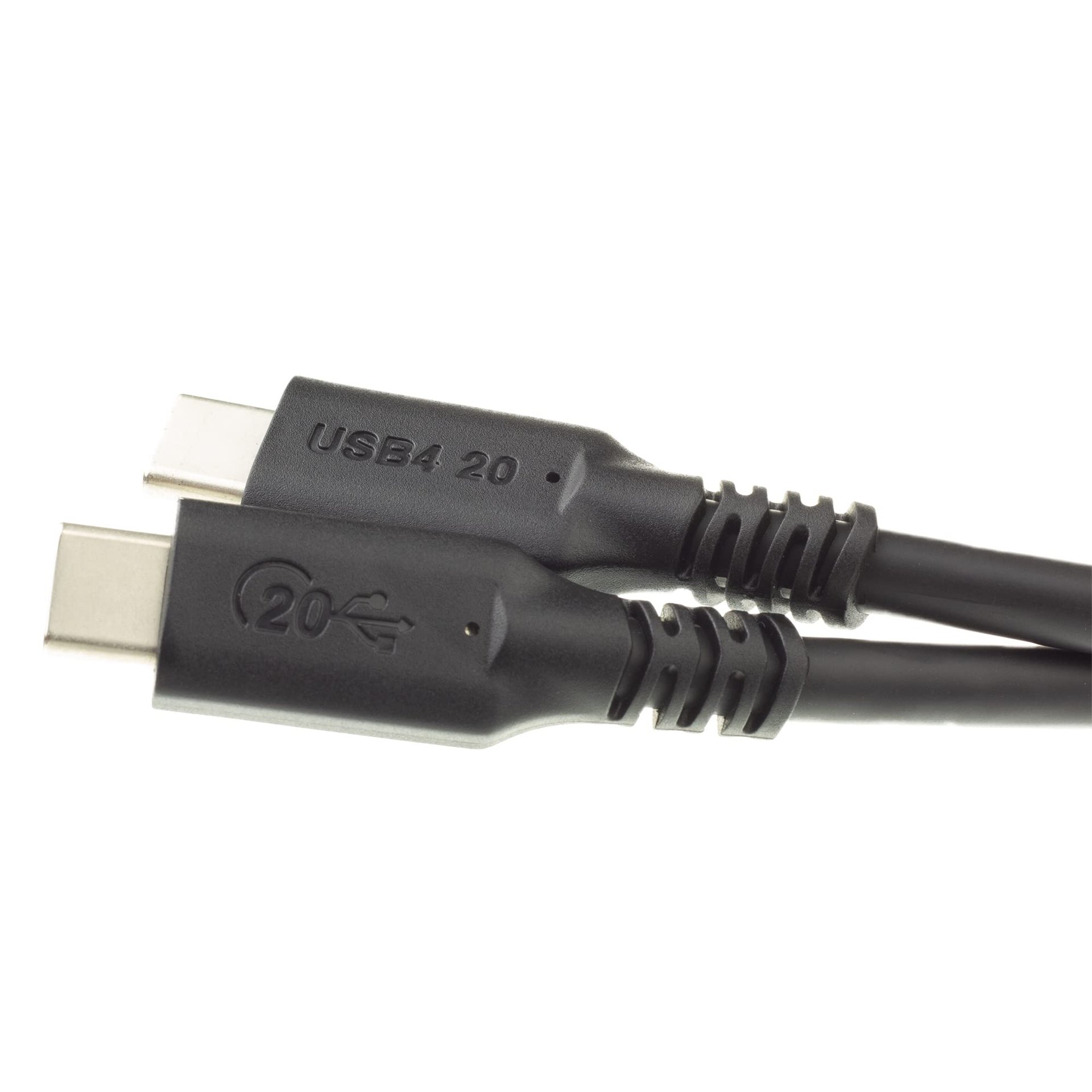 CableWholesale USB4 20 Gbps 100W USB-C macho a macho, 6 Feet