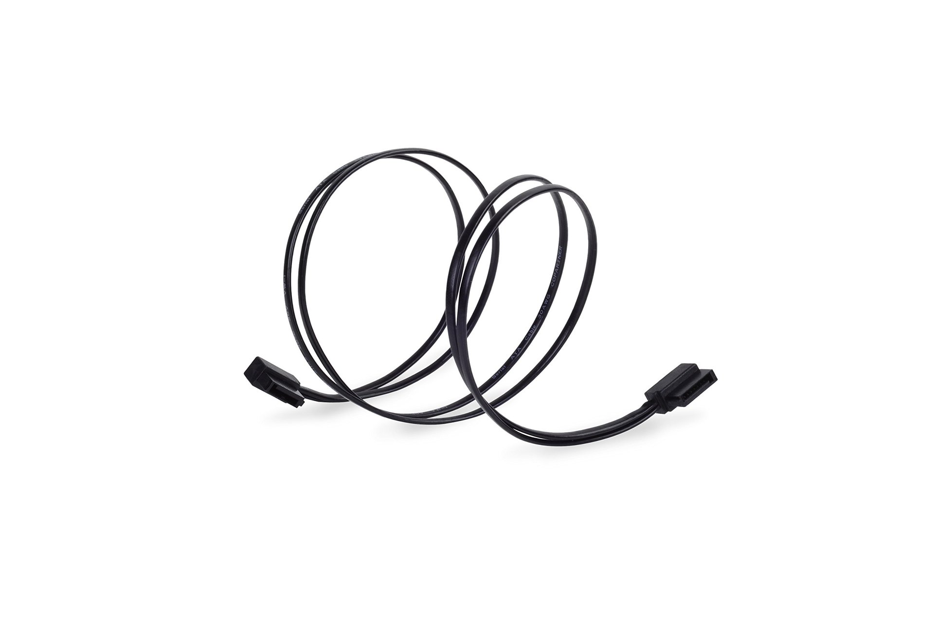 SilverStone CP11B-500 Cable SATA 90° ultra delgado 500mm