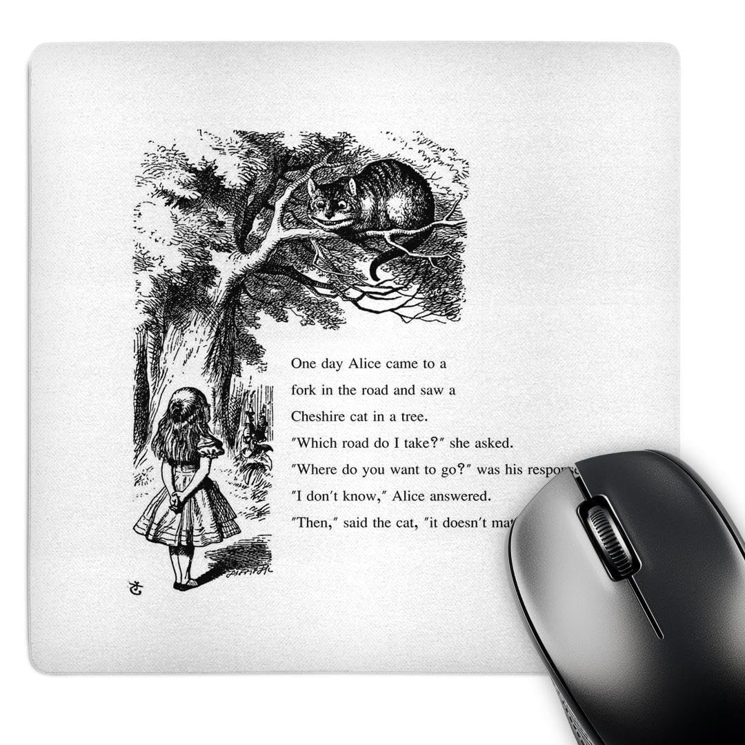 3drose Mousepad Gato Cheshire — Alicia