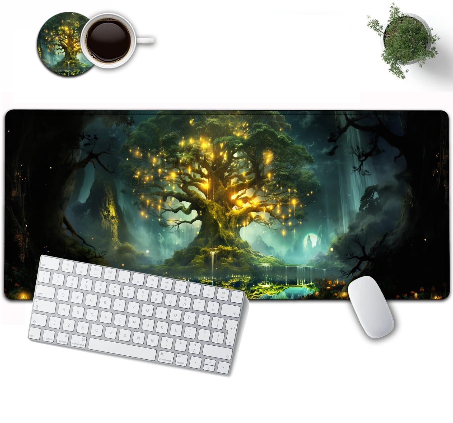 Mousepad XXL 31.5×11.8 in — Árbol de la Vida