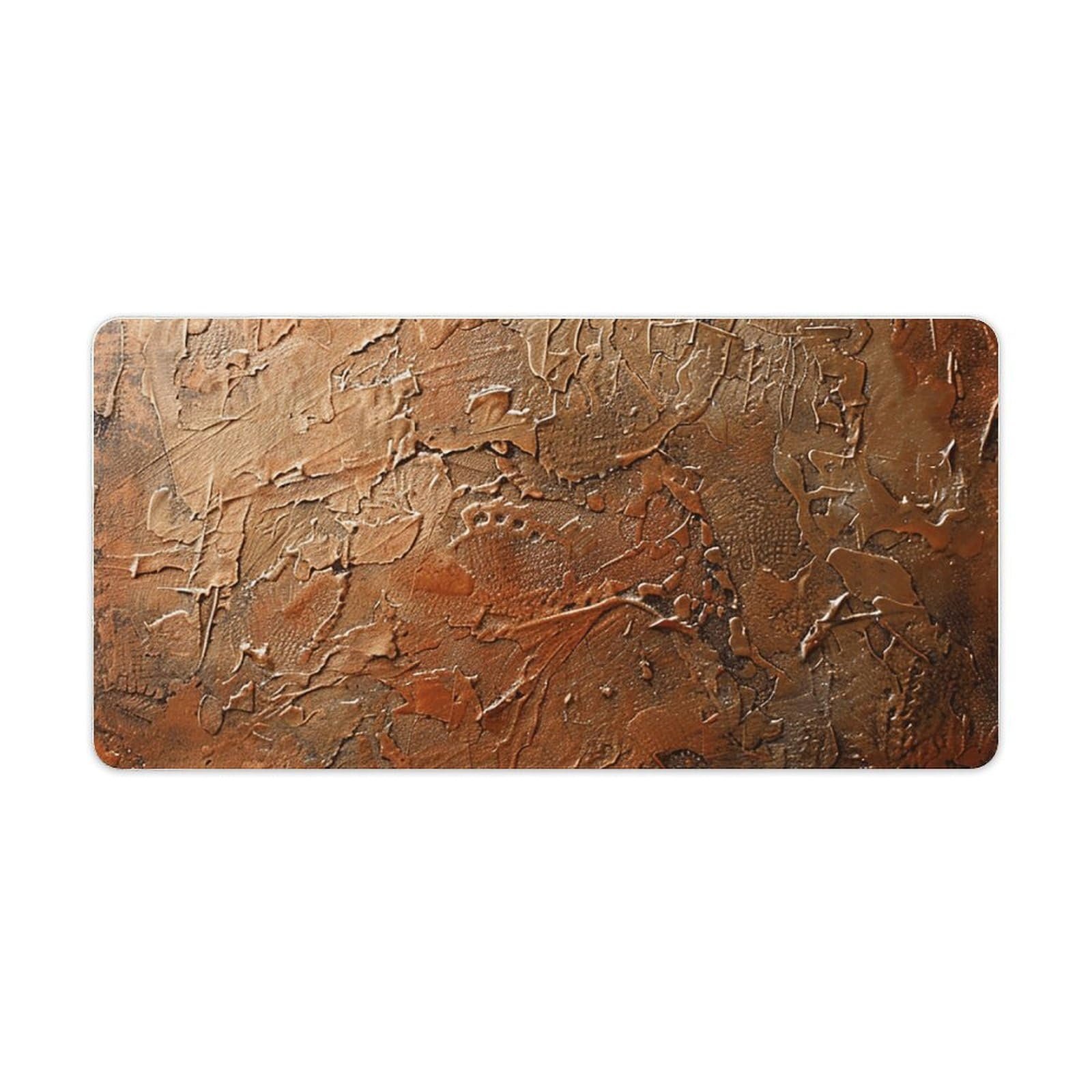 Mousepad grande cobre y dorado antideslizante (23.6x11.8)