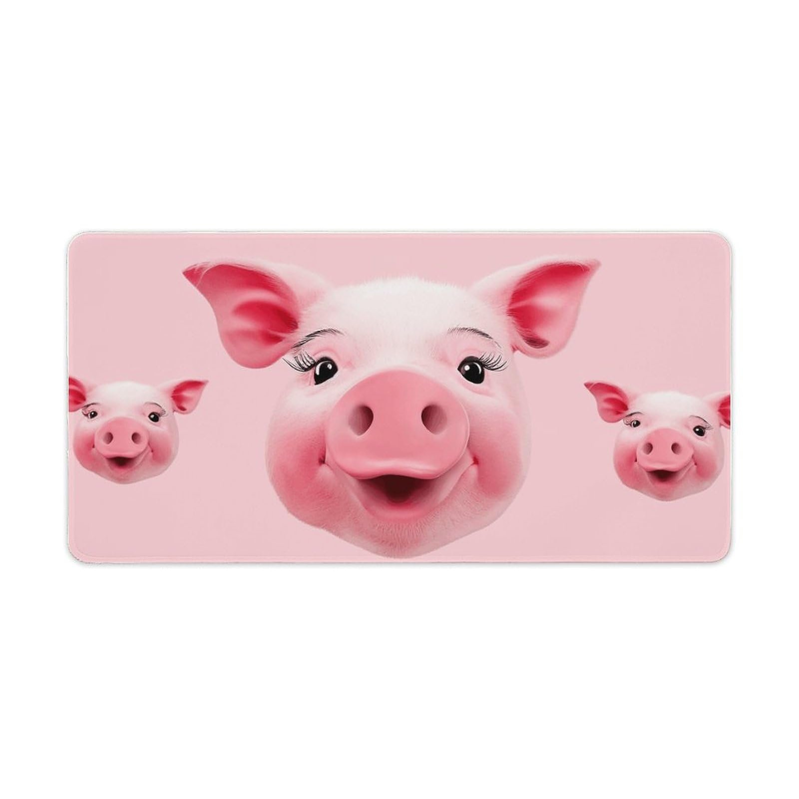 Mousepad grande antideslizante Cara de Cerdito