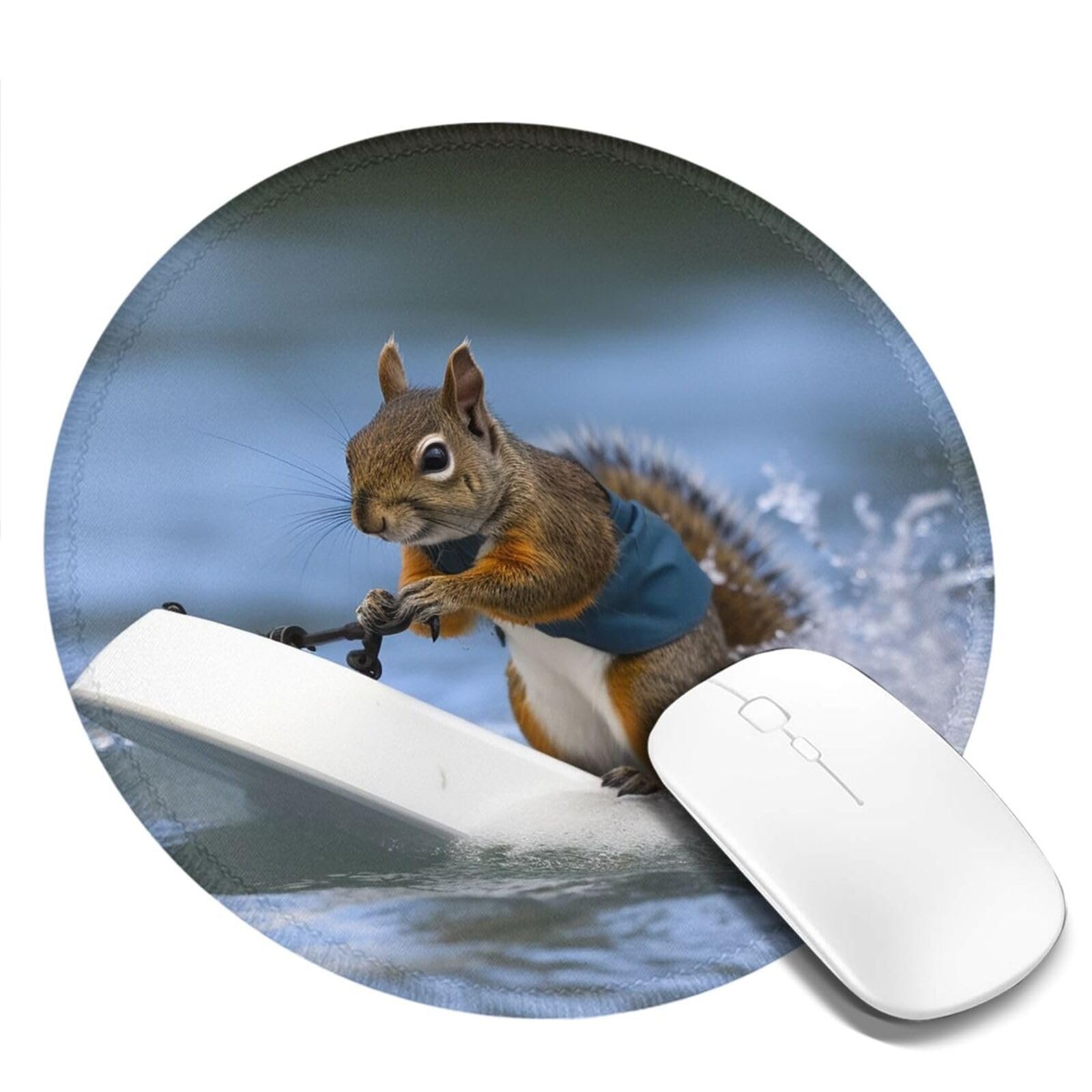 Mousepad redondo 8 in (2 pz) impermeable antideslizante