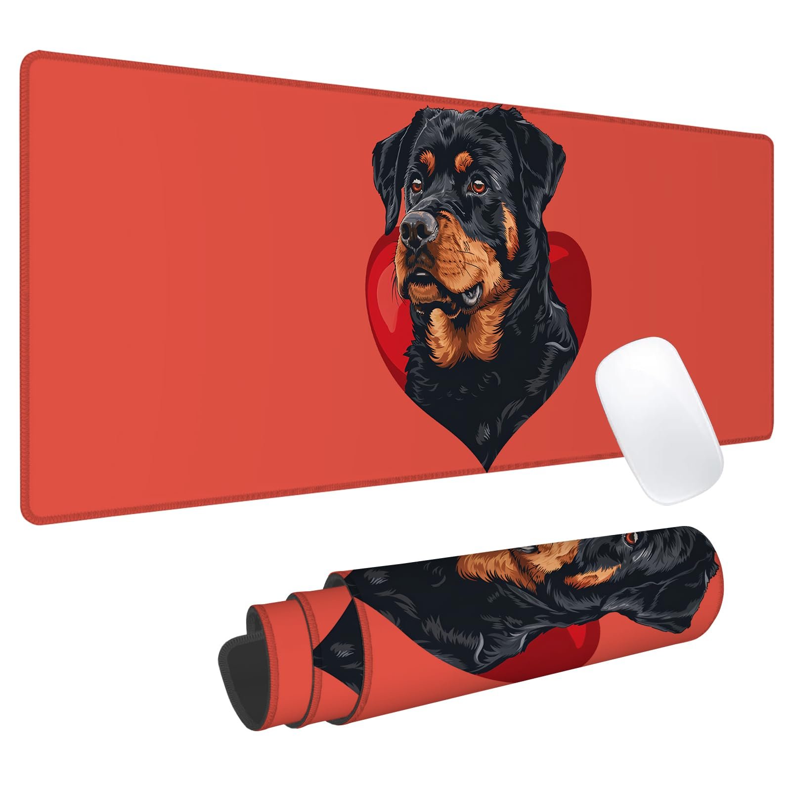 Alfombrilla Rottweiler 80 x 30 cm Antideslizante