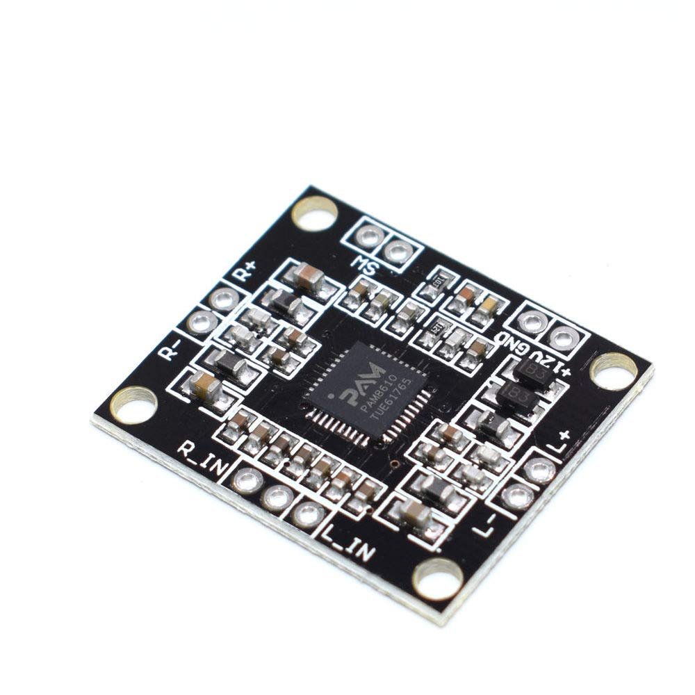 GalaxyElec PAM8610 Amplificador Digital Clase D 2x15W 10 pzas