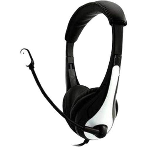 Ergoguys Auriculares con cable 3.5 mm, Negro/Blanco