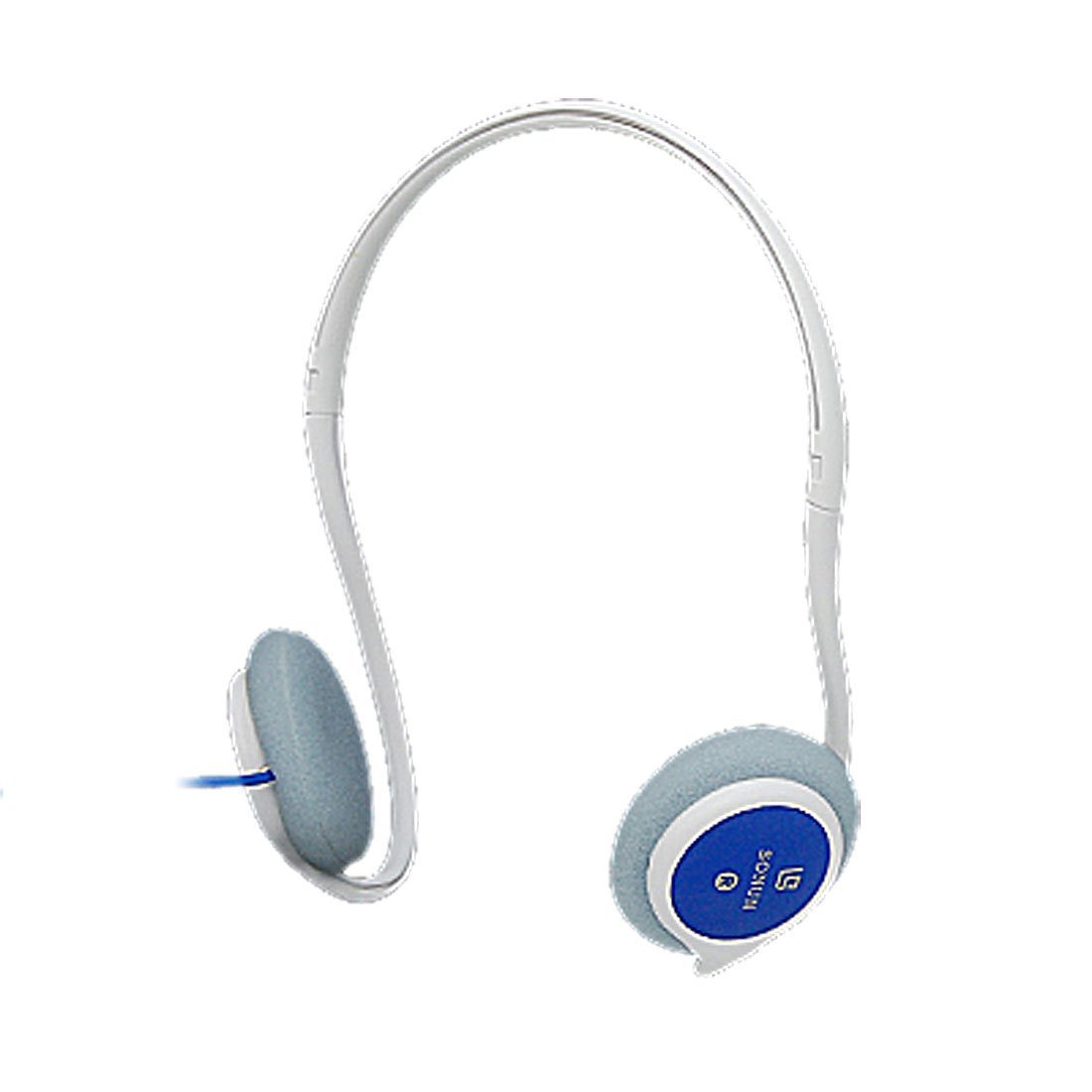 Ruilogod Auriculares estéreo 3.5 mm Azul/Blanco
