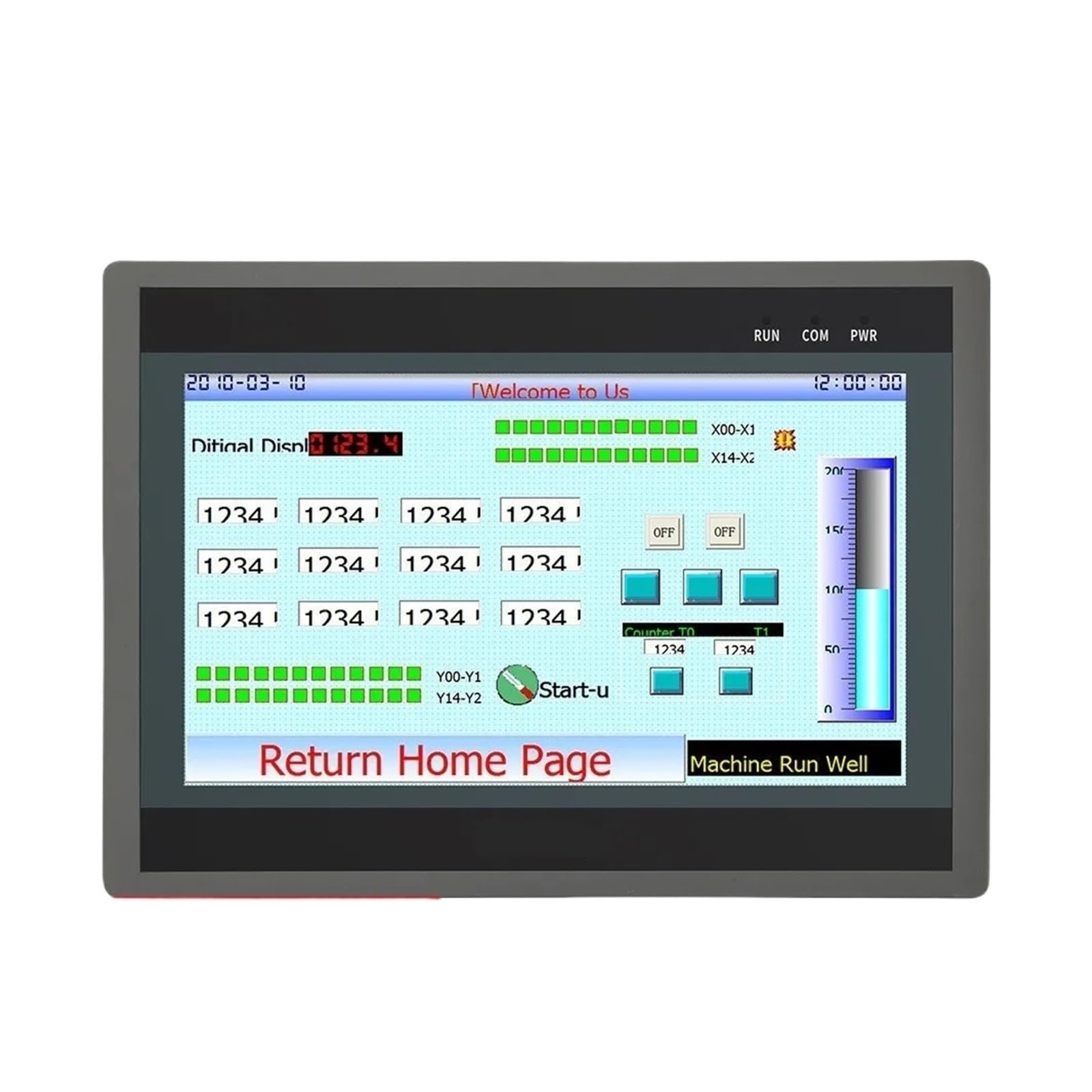 LVSEDTAL HMI PLC 10.1'' QM3G-100FH-60MT