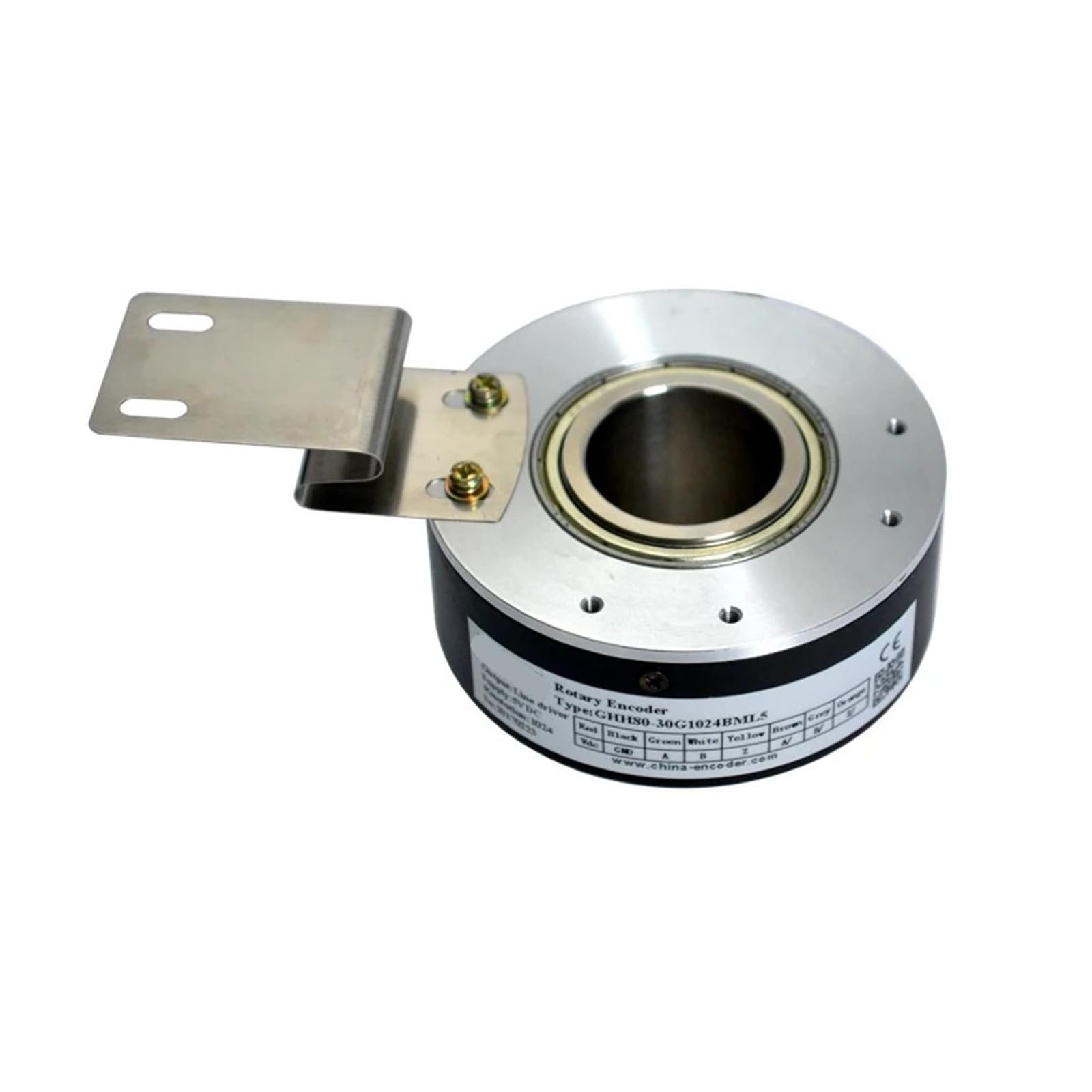 ZTTQSYJZ GHH80 Codificador Óptico Hueco 3600PPR