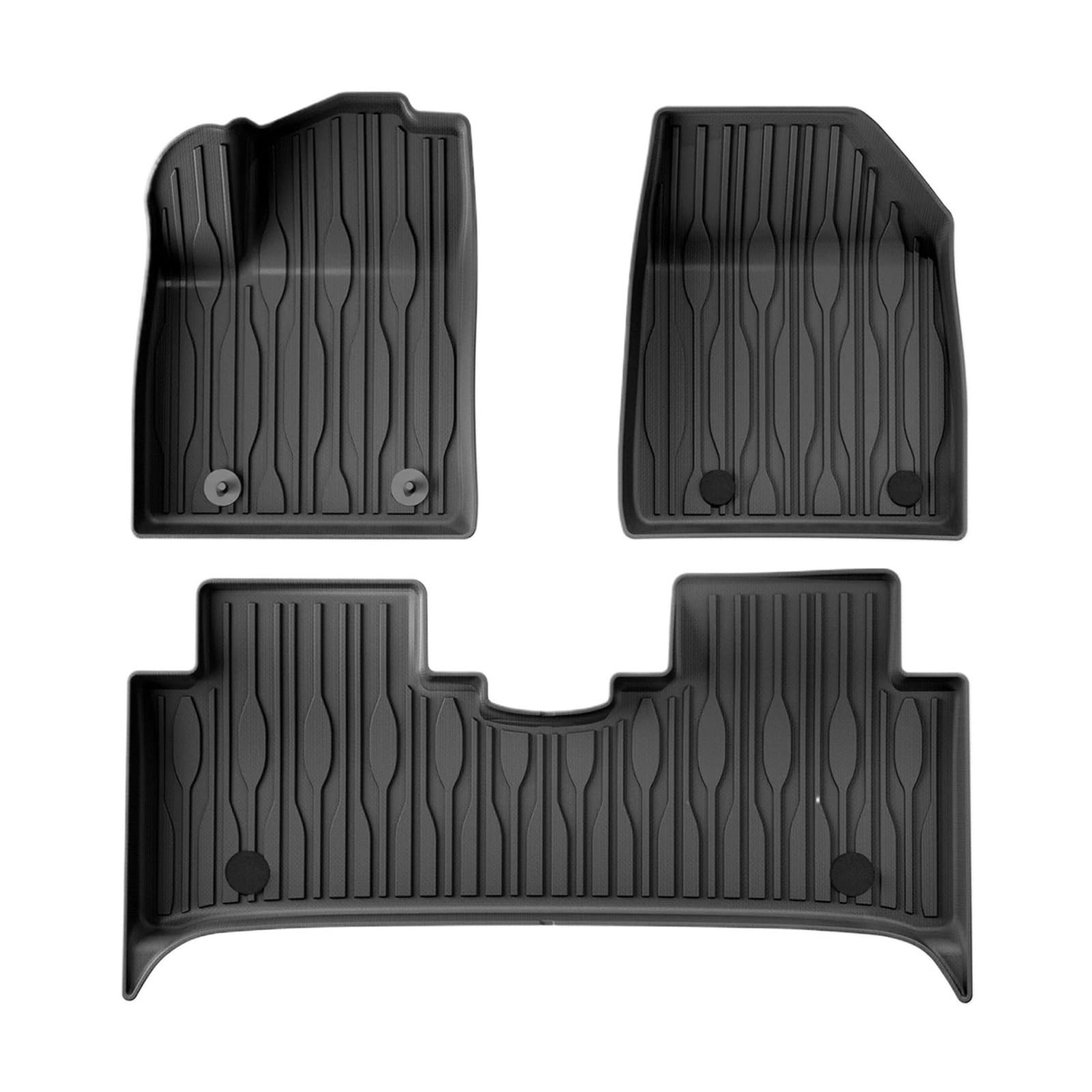 LLXINGYL Tapetes 3D TPE para BYD Atto 3 (LHD, 3 pzas)
