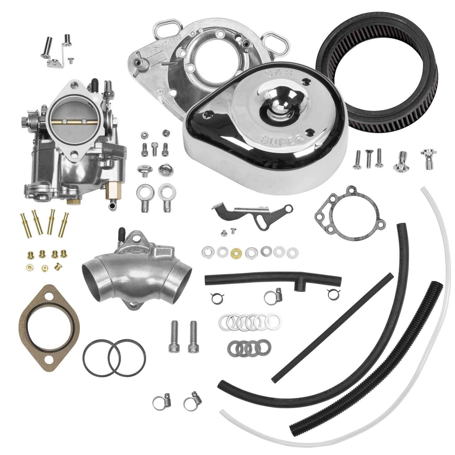 Kit de carburador S&S Cycle Shorty Super 99-05 Twin Cam