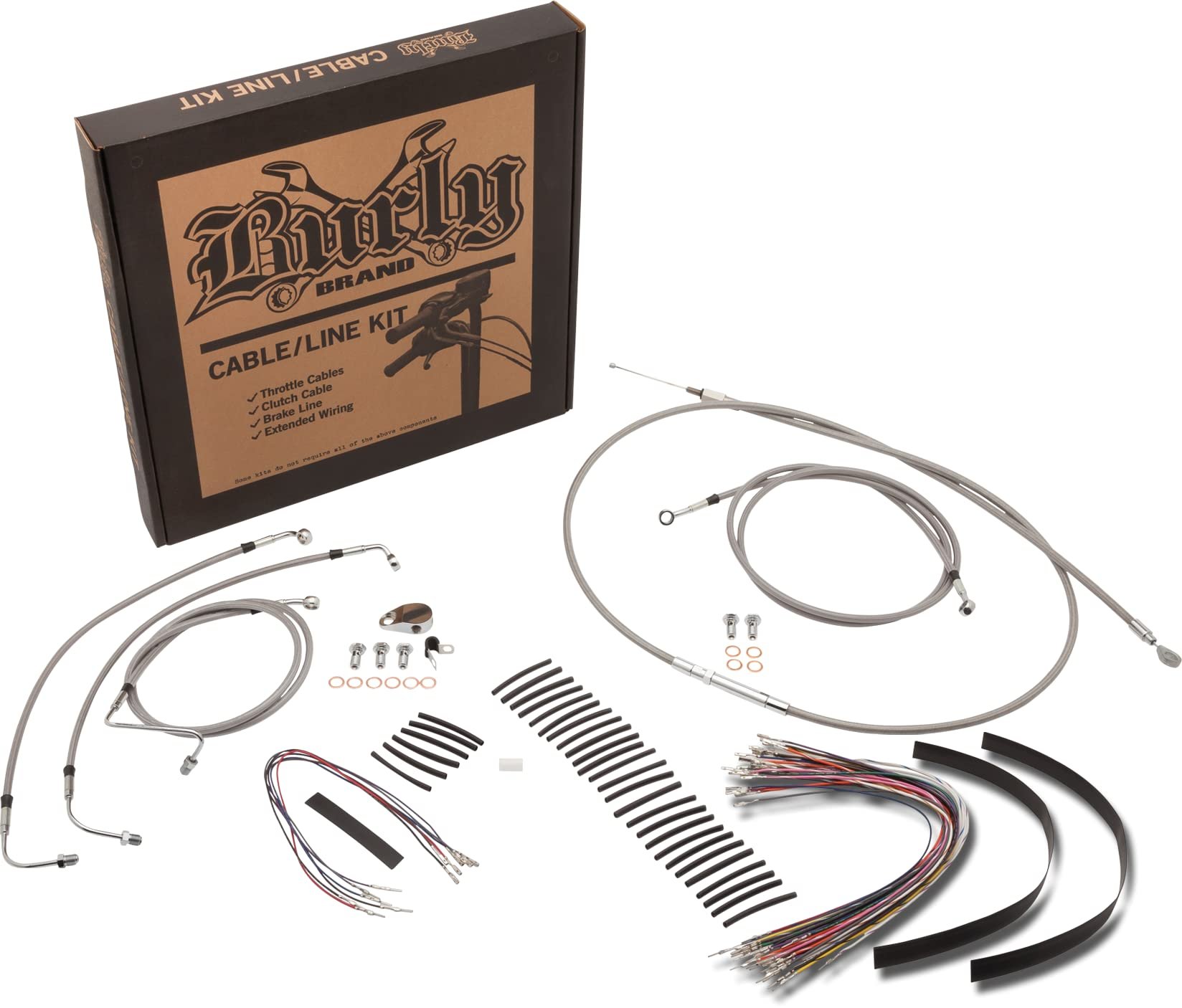 Burly B30-1293 Kit cables y línea de freno para 13\" Gorilla