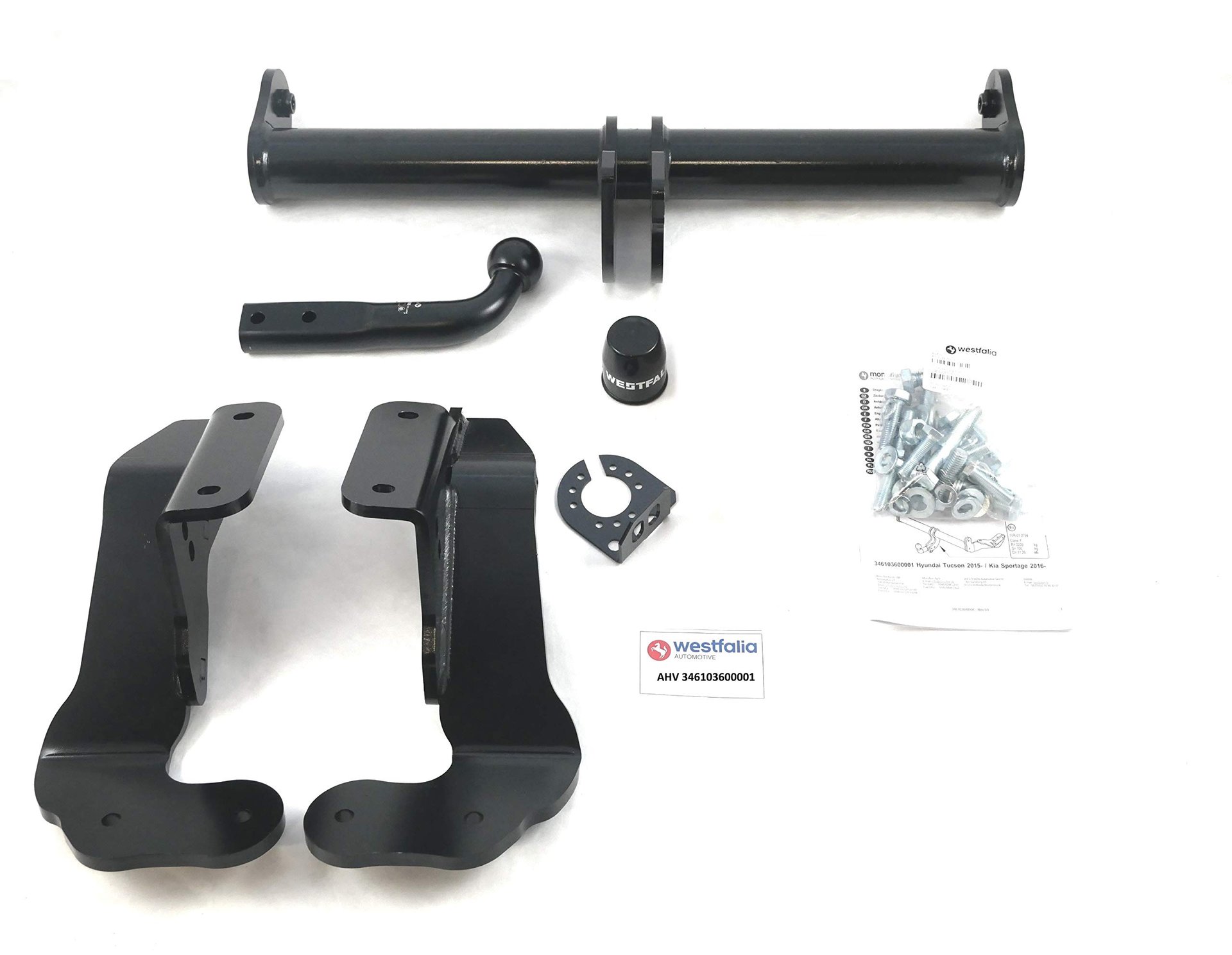 Westfalia 346103600001 Enganche rígido para Kia/Hyundai