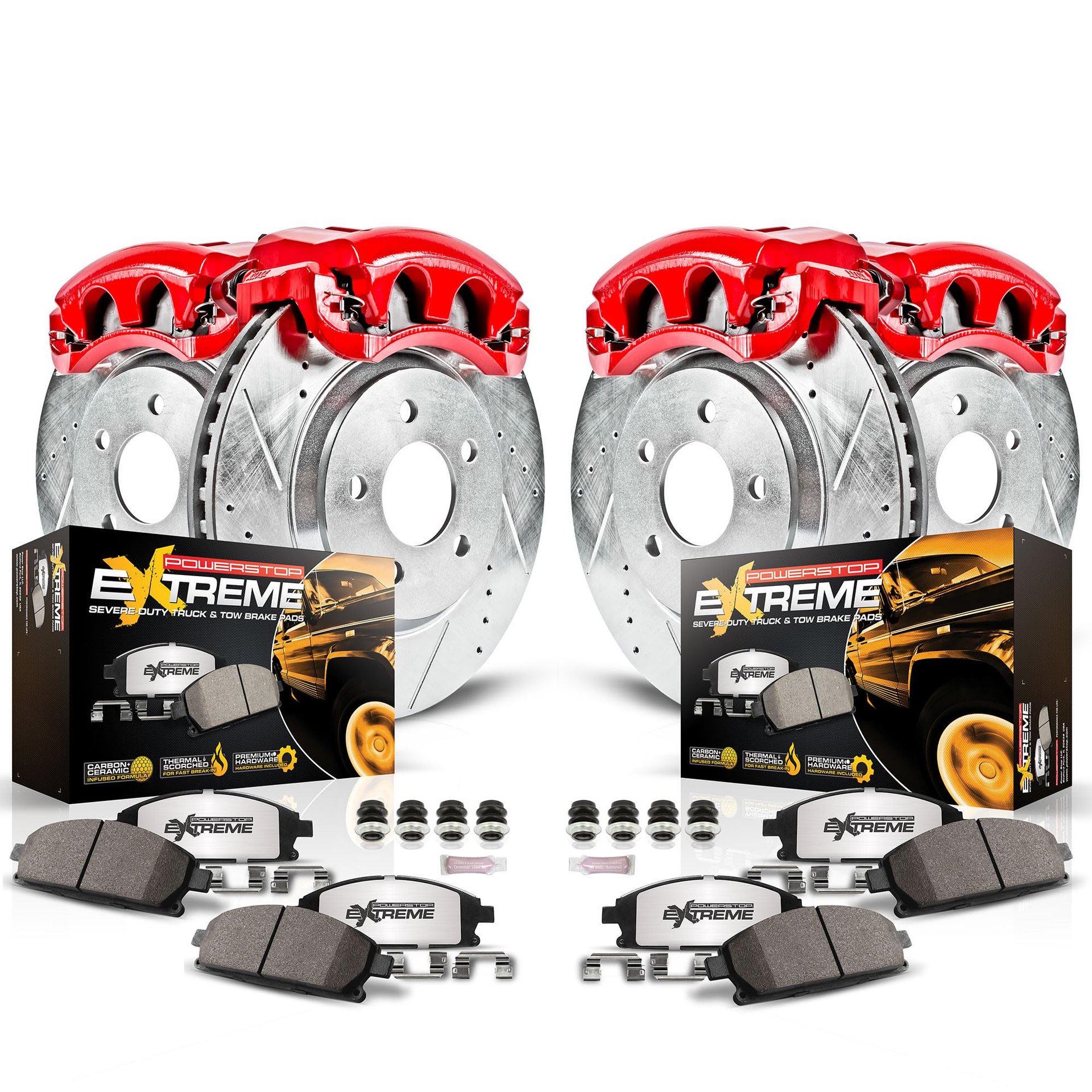 PowerStop Kit Frenos Z36 Silverado/Sierra 2500 2004