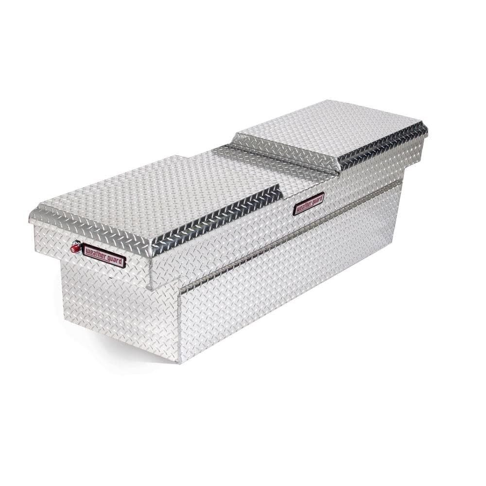 Weather Guard Crossover Truck Box, Plateado, 71.5 in