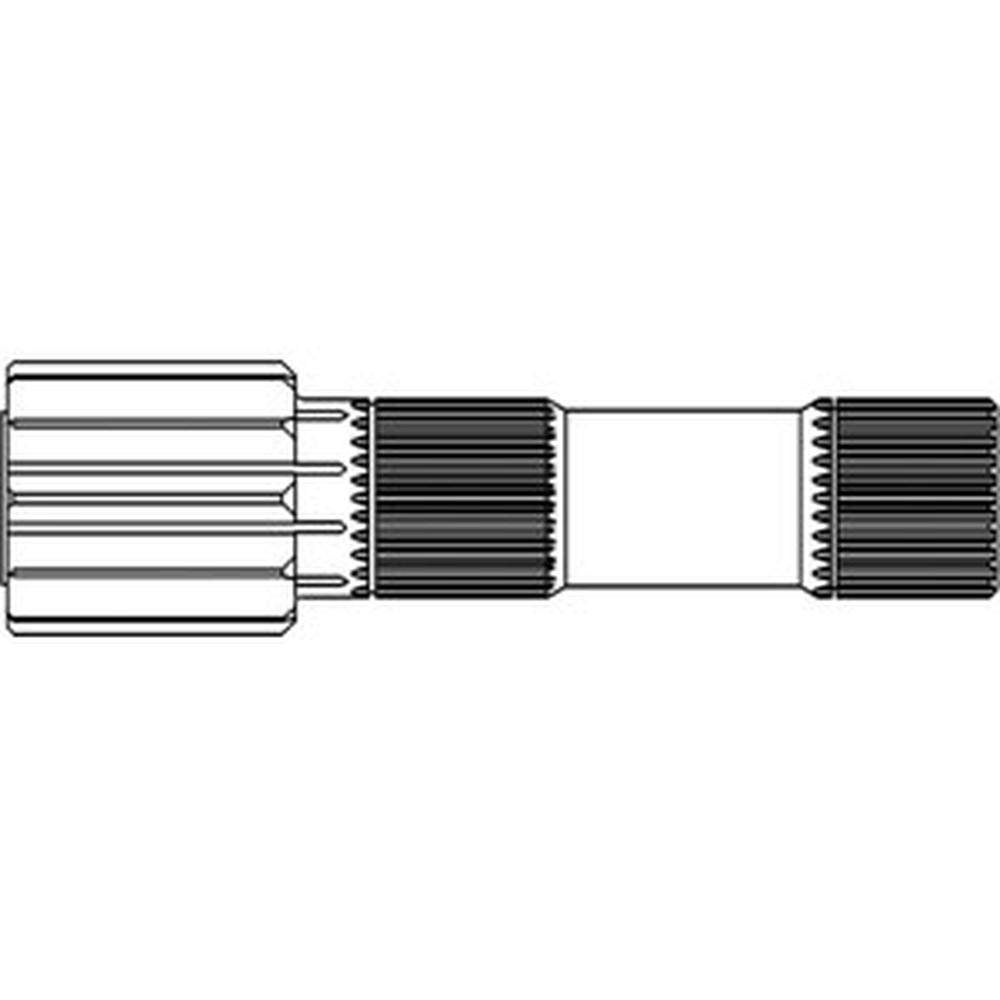 A168168 Eje de Freno (Sunshaft) para Tractor Case-IH
