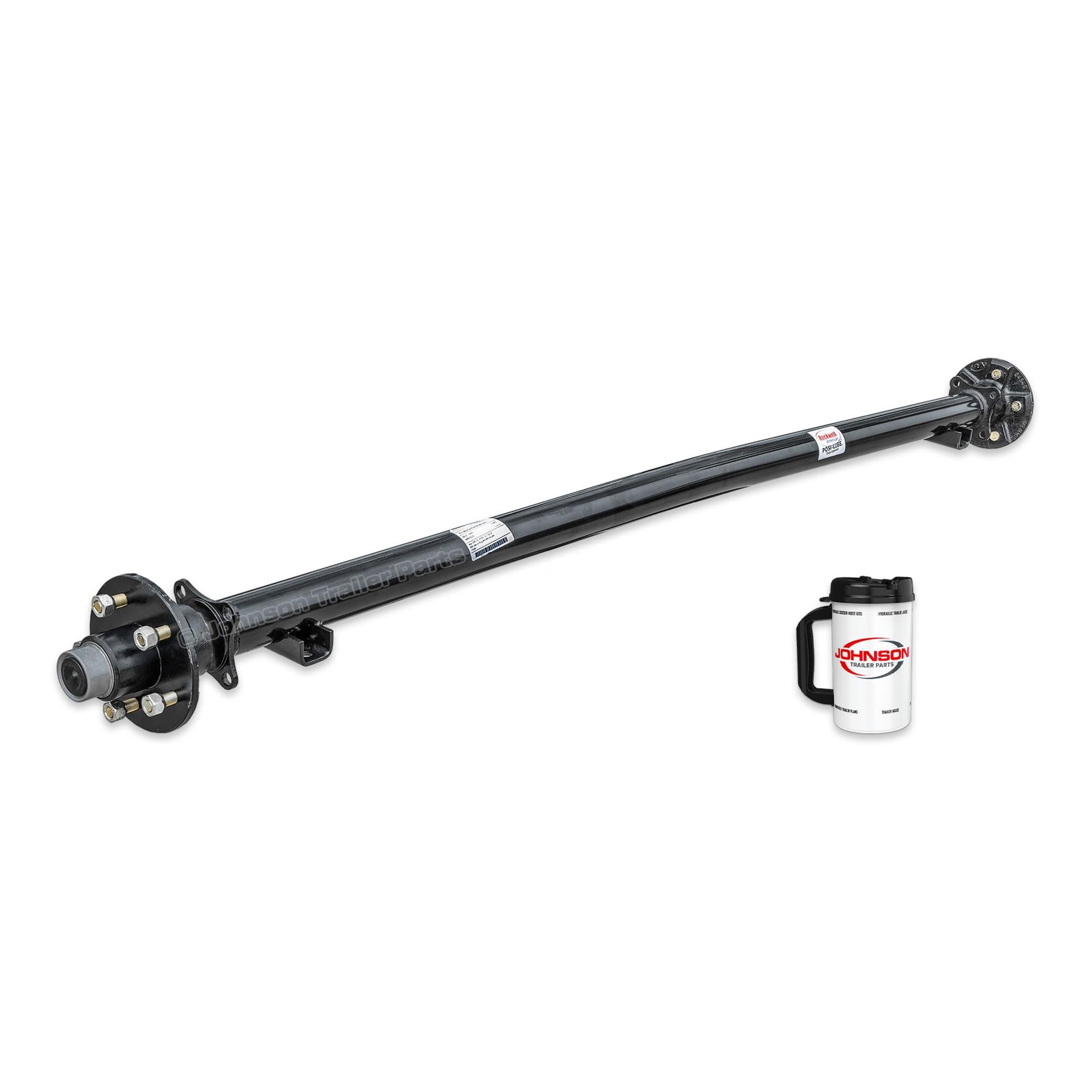 Eje sin freno Rockwell American 3500 lb, 85 pulgadas