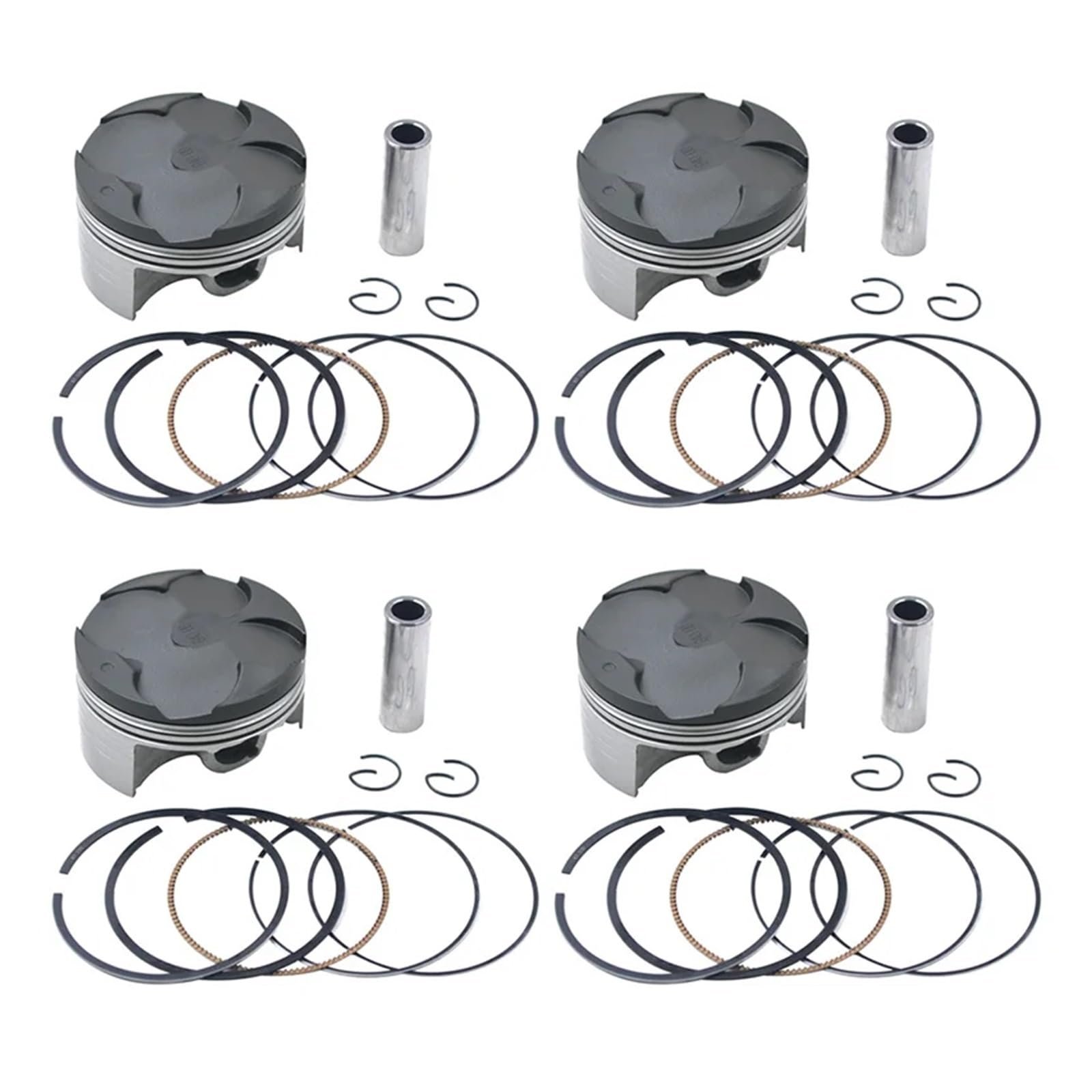 4 juegos aros de pistón 67.5 mm para CBR600 F5/RR