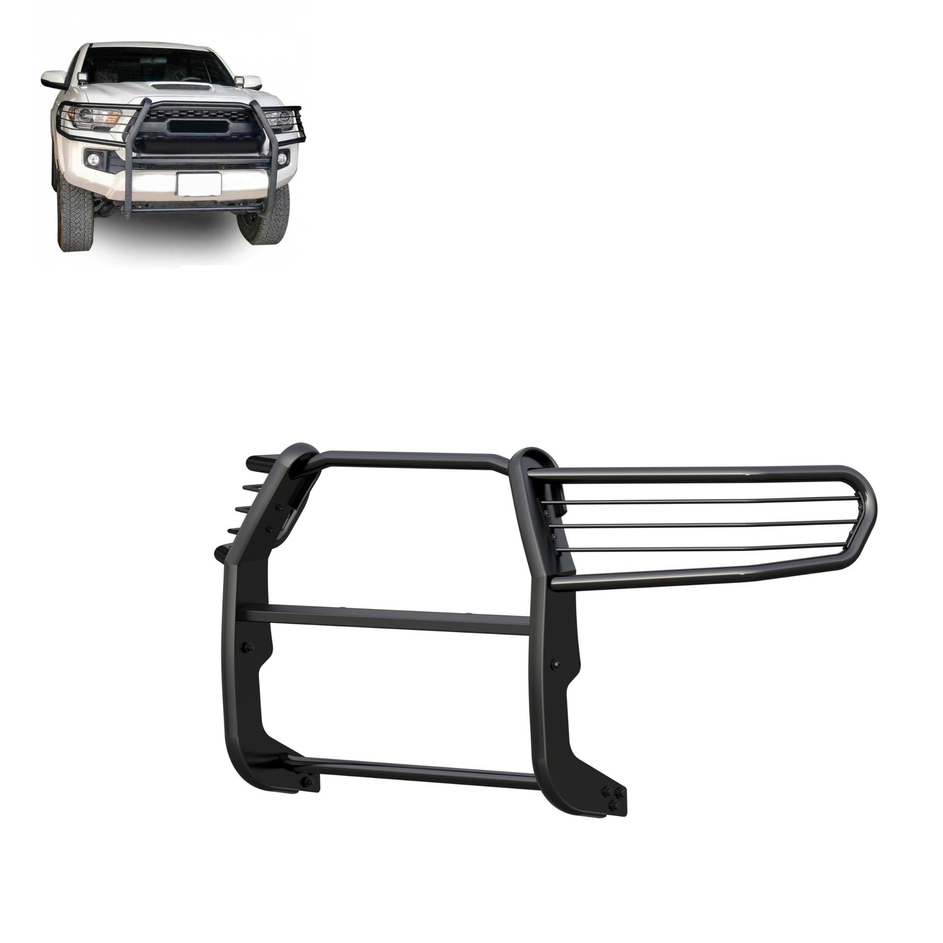 Black Horse Grille Guard Modular Negro para Tacoma 2016-2023