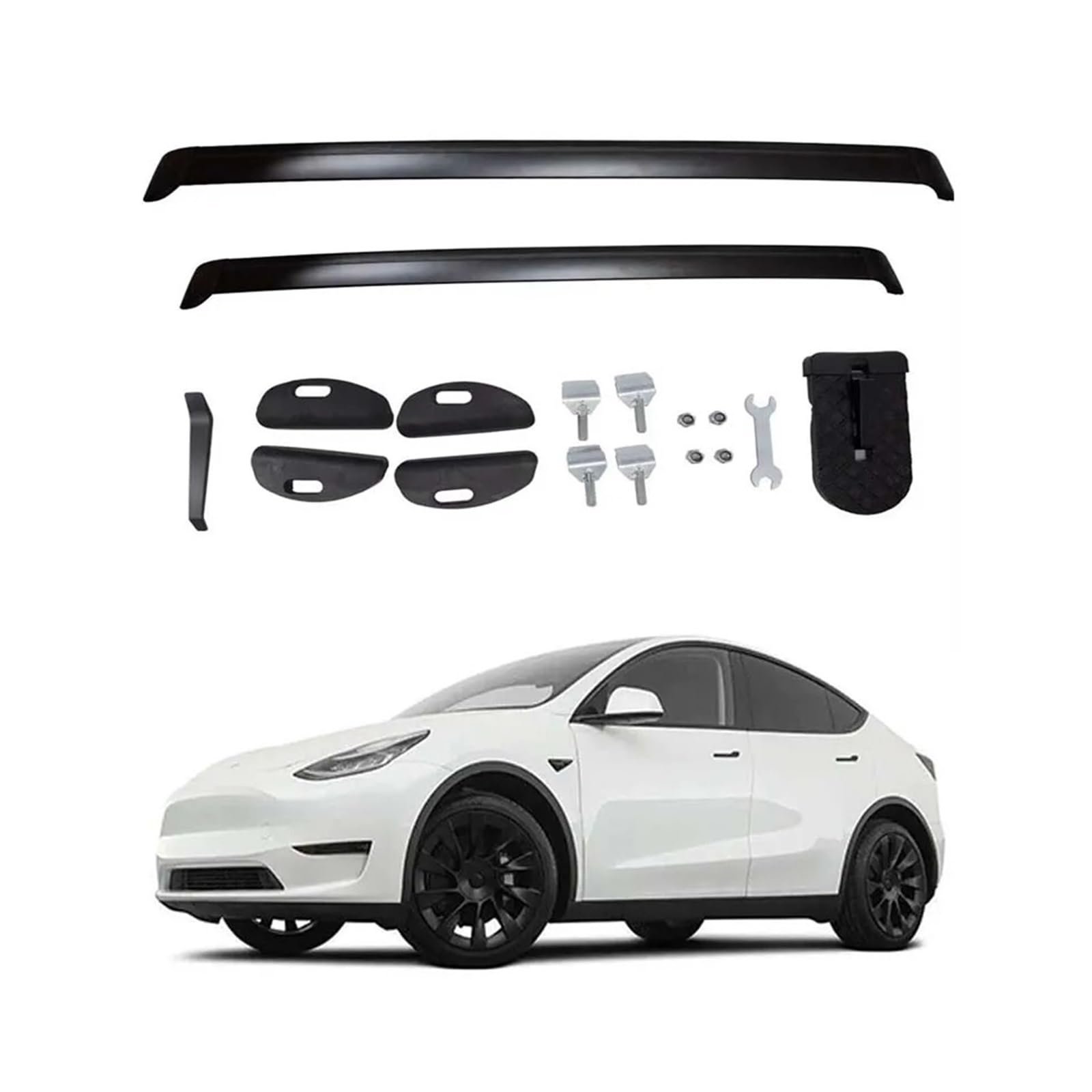 Barras de techo de aluminio para Tesla Model Y (2021-2024)