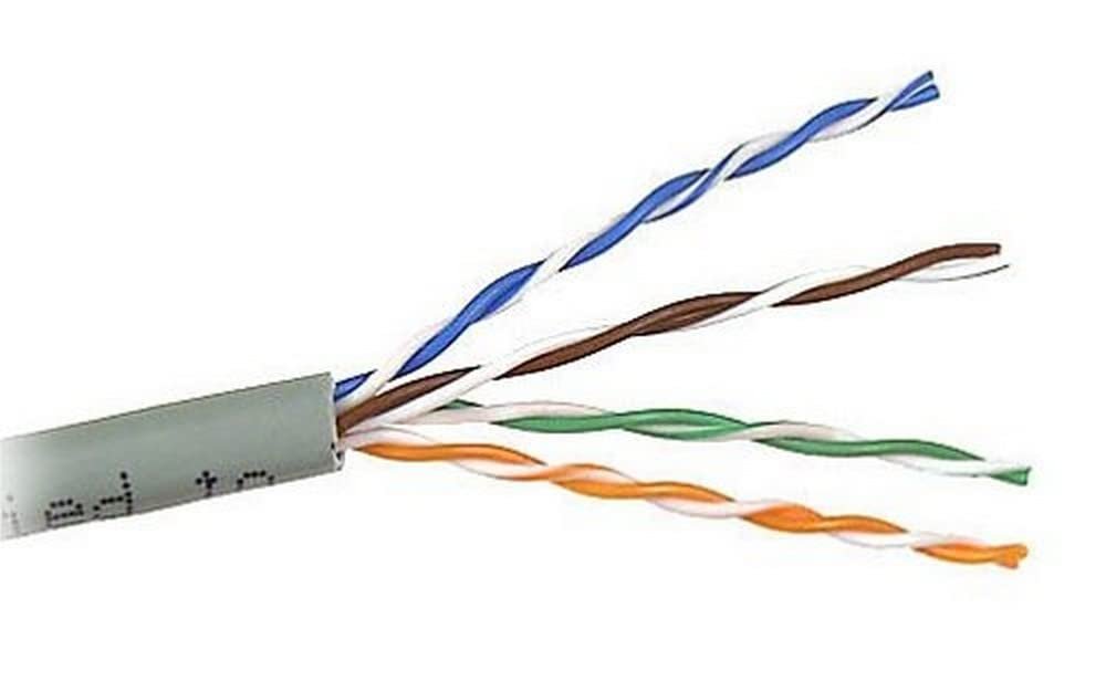 Belkin FastCAT5E 1000 ft Cat5e Sólido 24AWG Azul