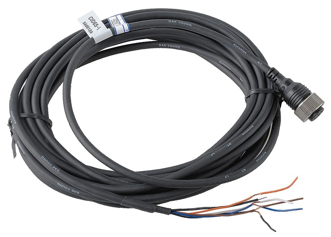 Cable de extensión 6 pines con receptáculo