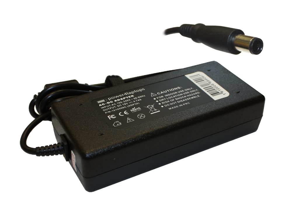 Power4Laptops Adaptador AC para Compaq Presario CQ56-104LA